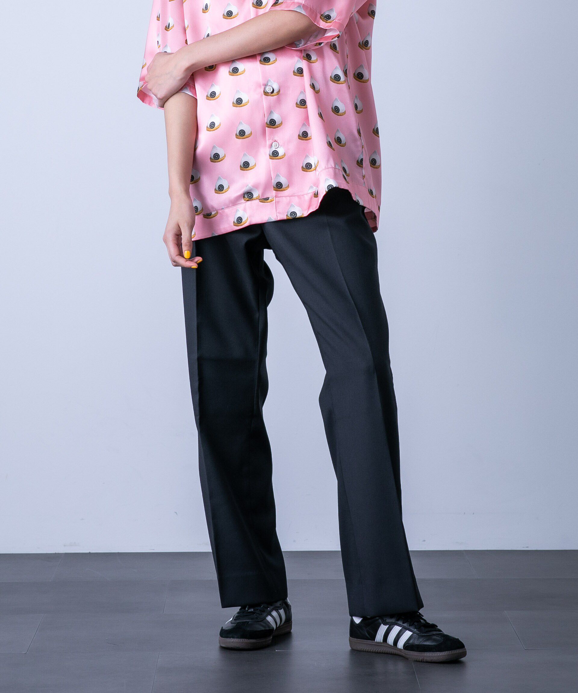 nano･universe「「HOTEL PALACE（オテルパラス）」ブーツカットスラックス」|スラックス|