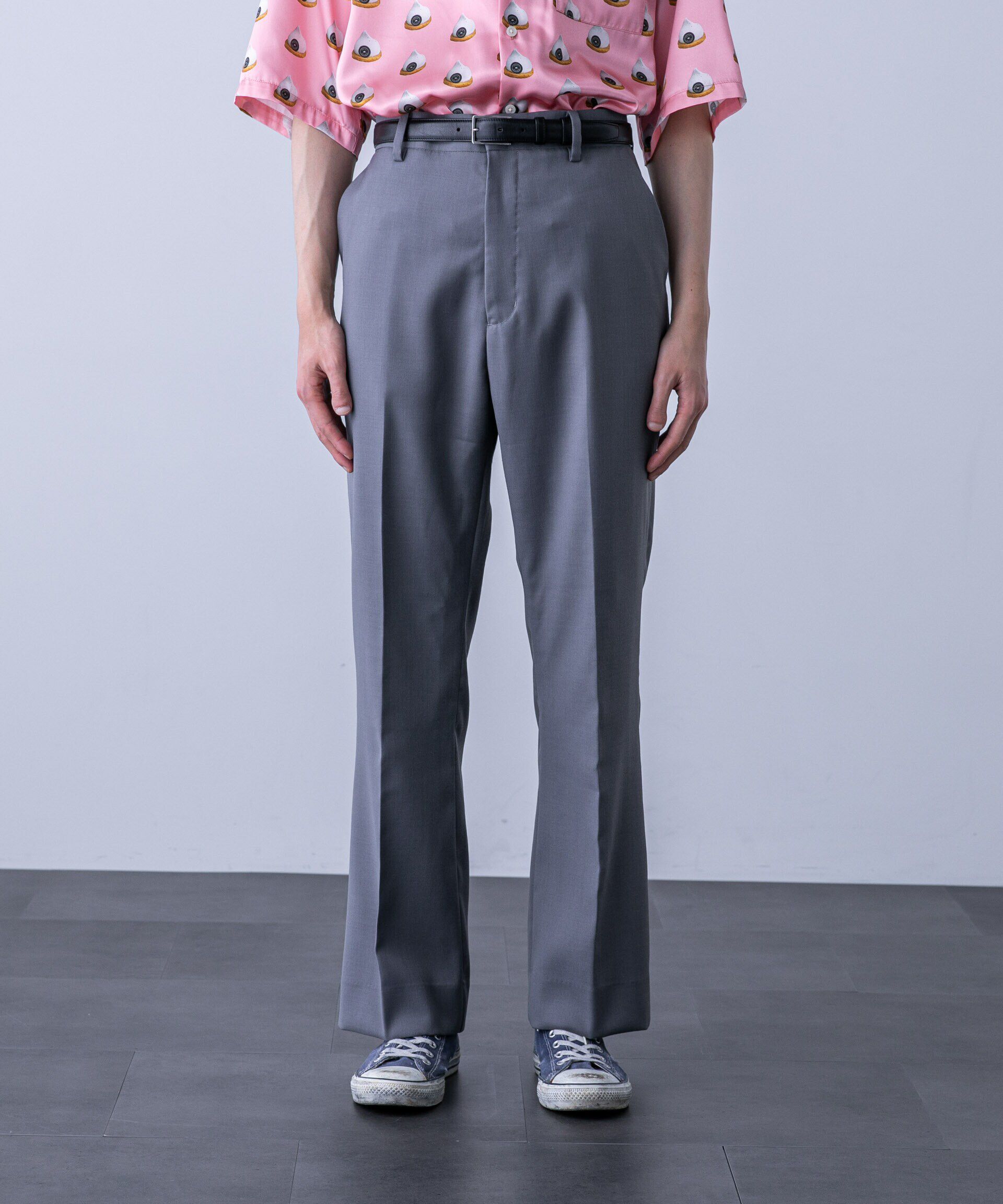 nano･universe「「HOTEL PALACE（オテルパラス）」ブーツカットスラックス」|スラックス|