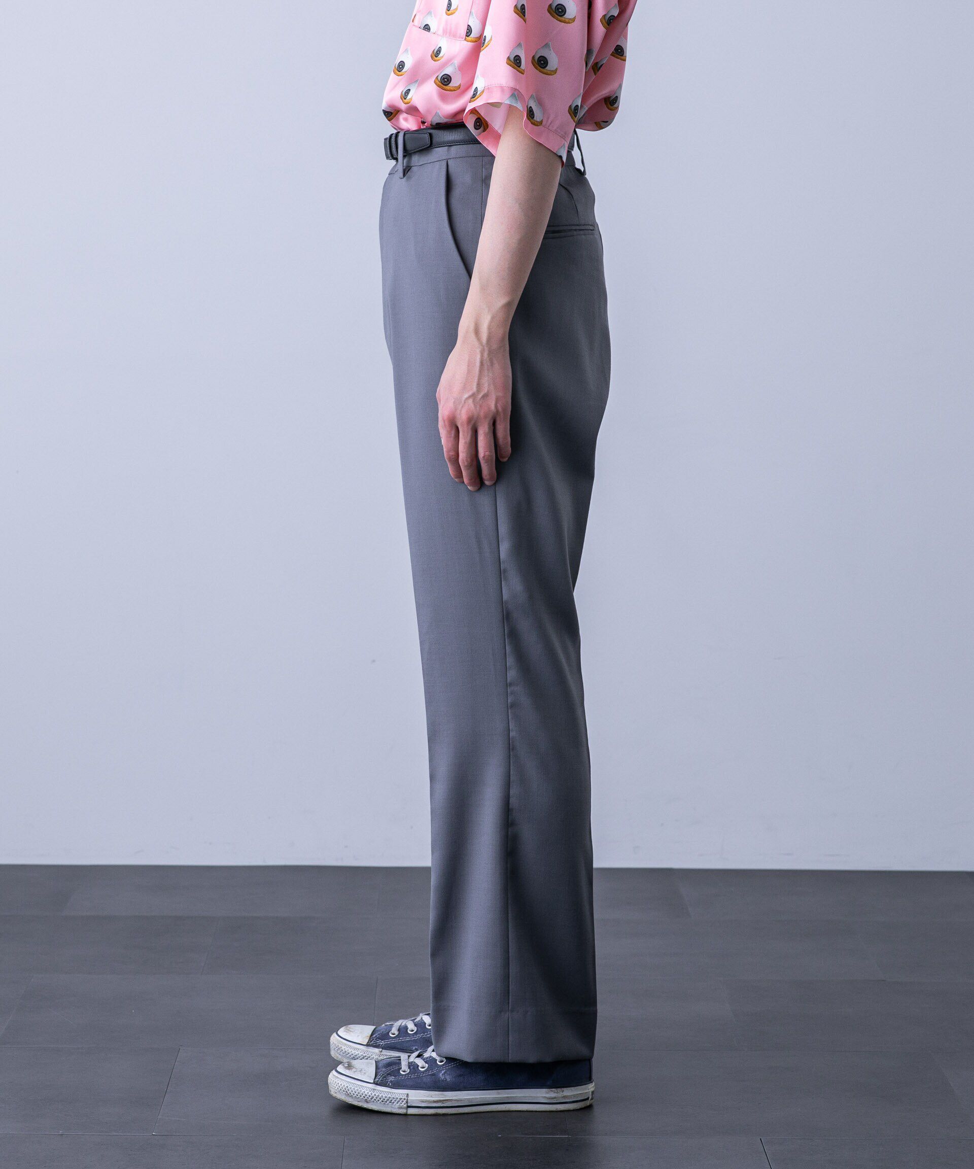 nano･universe「「HOTEL PALACE（オテルパラス）」ブーツカットスラックス」|スラックス|