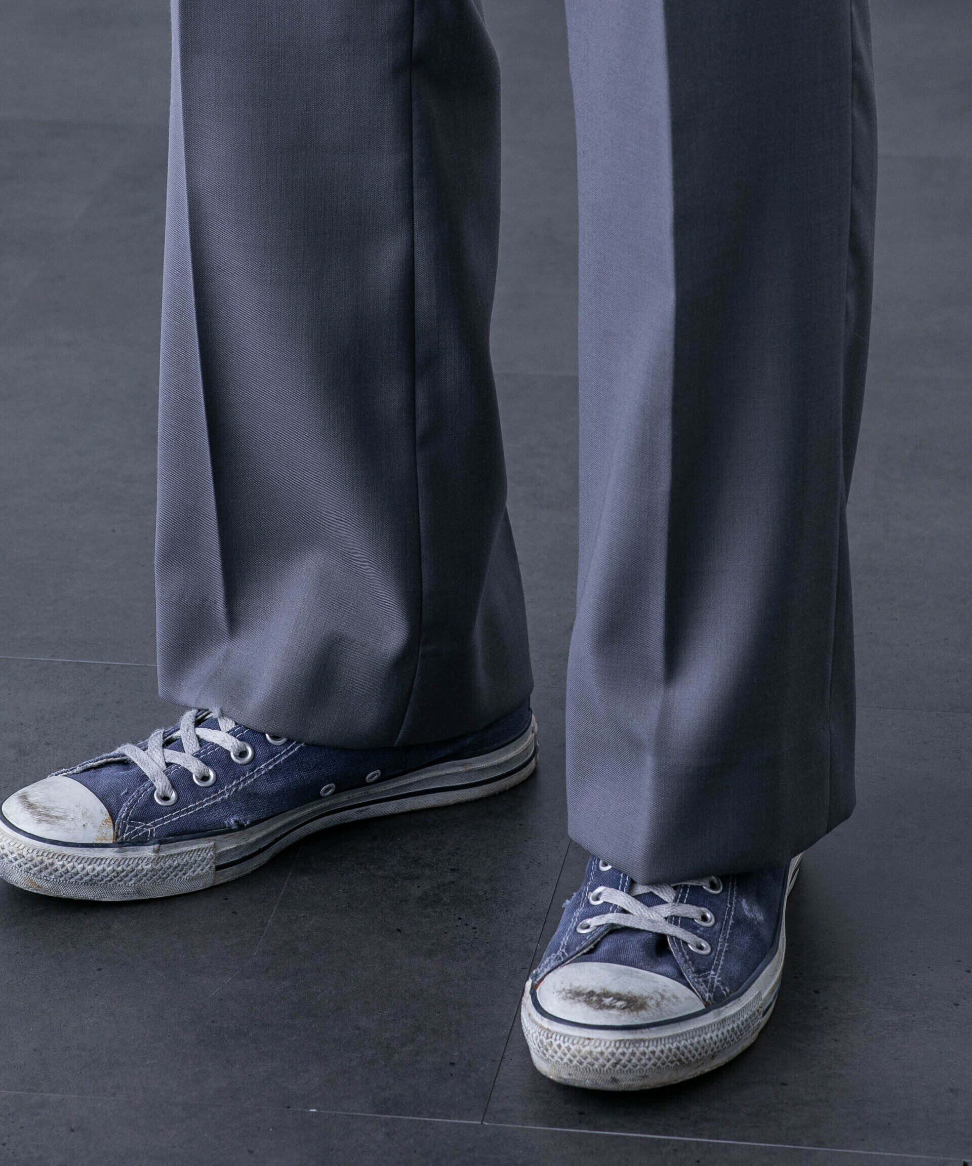 nano･universe「「HOTEL PALACE（オテルパラス）」ブーツカットスラックス」|スラックス|