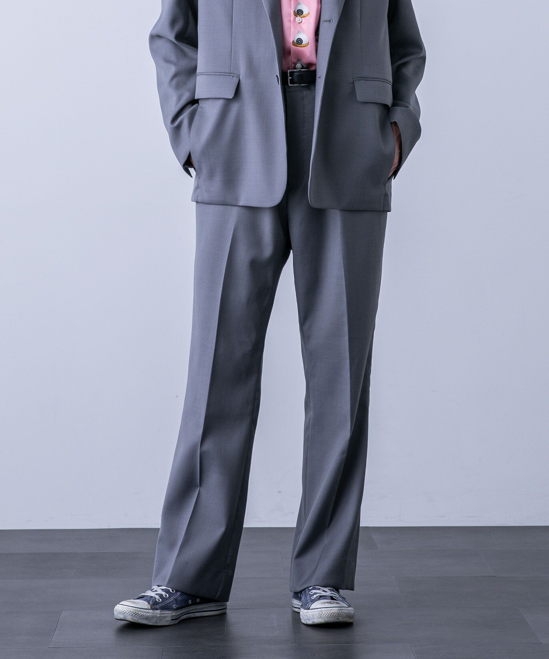 nano･universe「「HOTEL PALACE（オテルパラス）」ブーツカットスラックス」|スラックス|