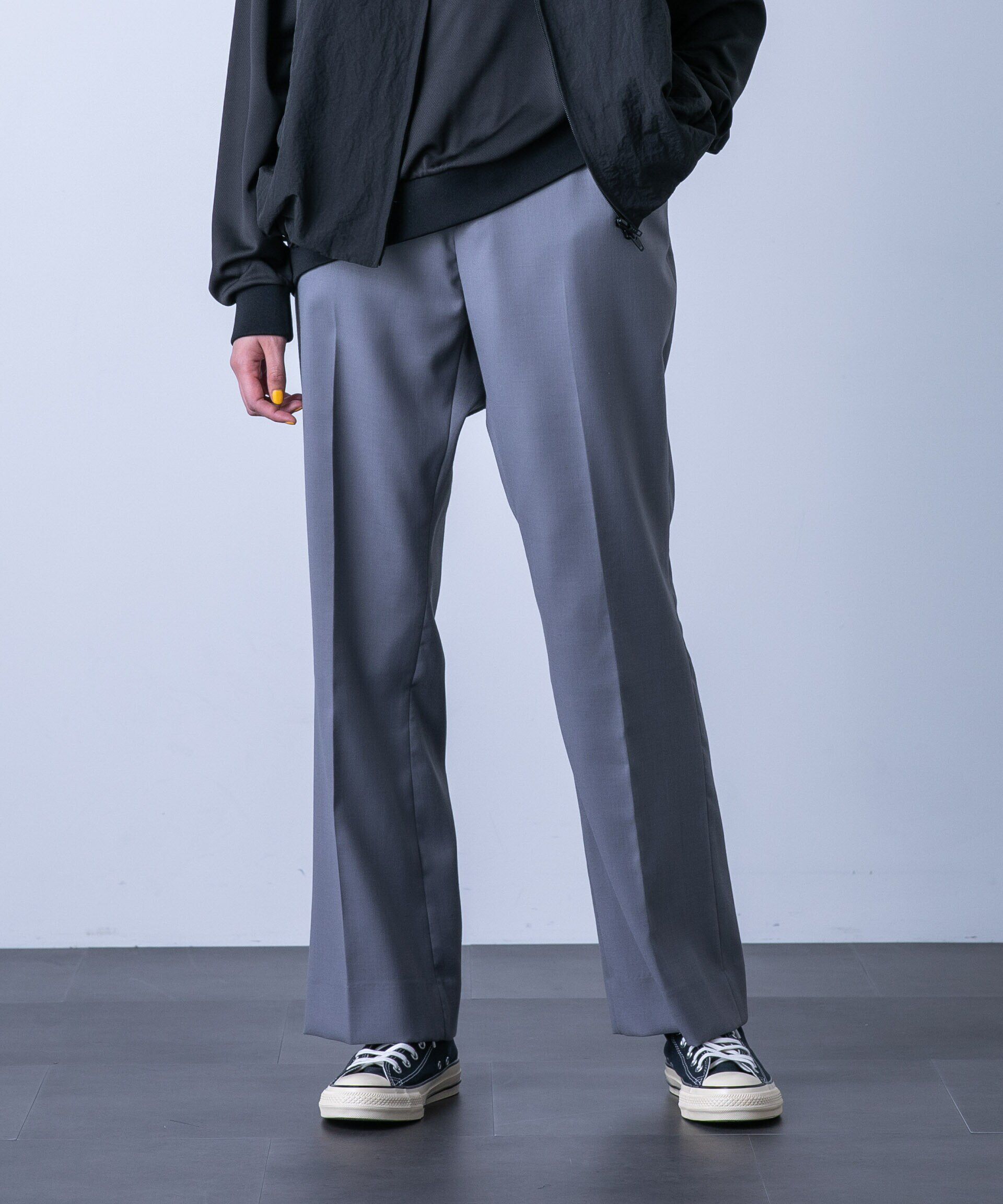 nano･universe「「HOTEL PALACE（オテルパラス）」ブーツカットスラックス」|スラックス|