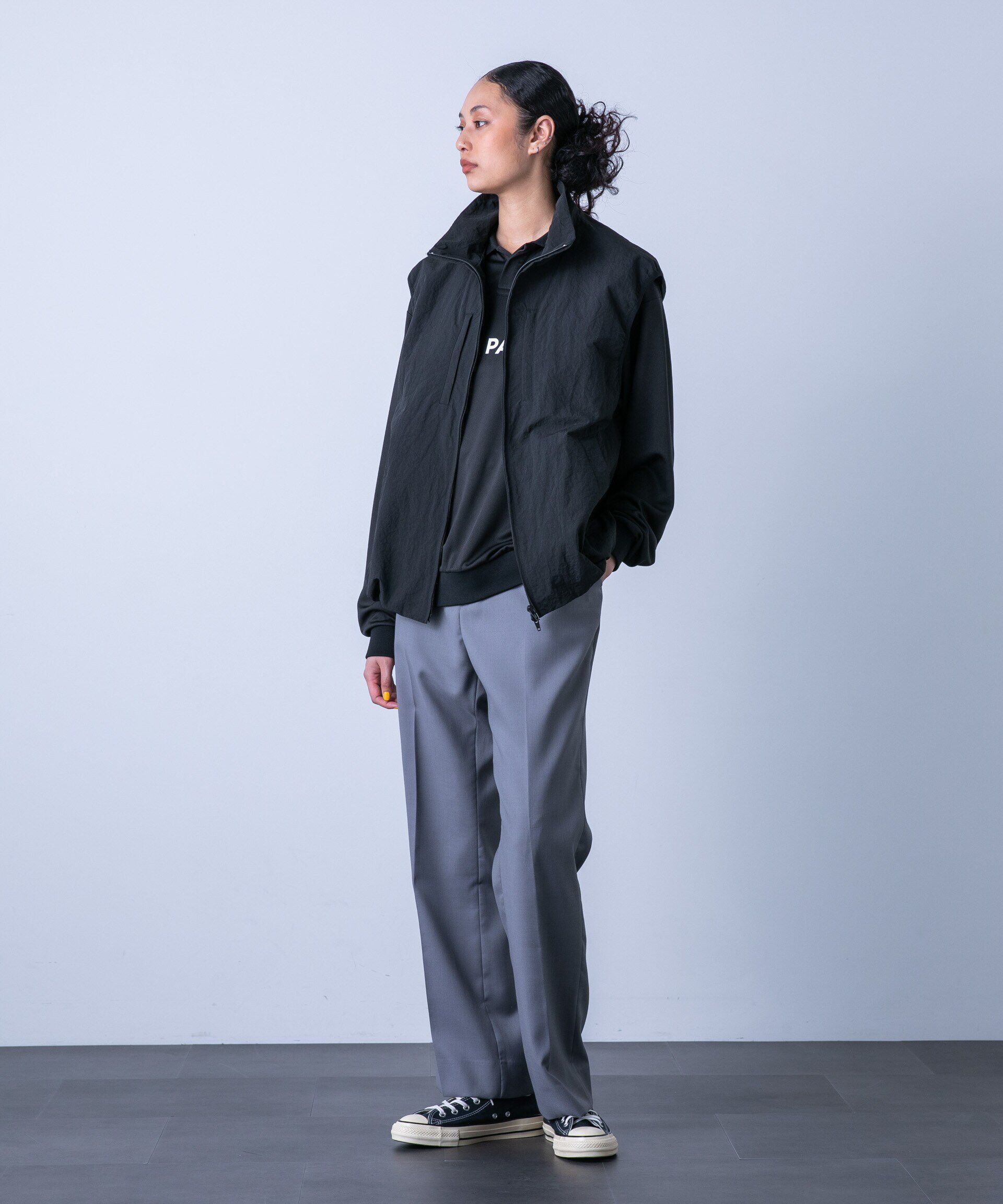 nano･universe「「HOTEL PALACE（オテルパラス）」ブーツカットスラックス」|スラックス|