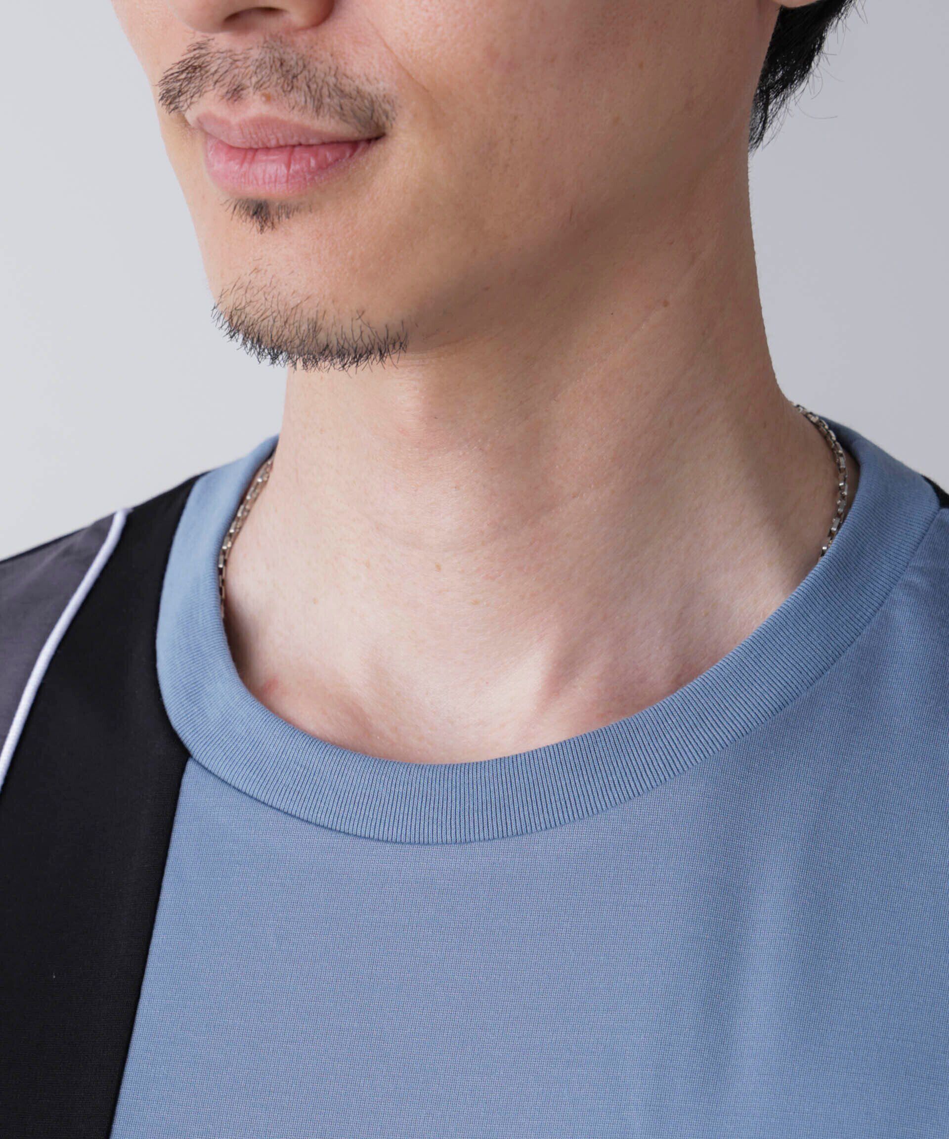 nano･universe「リラックス切り替えスムースＴシャツ 半袖」|Tシャツ・カットソー|