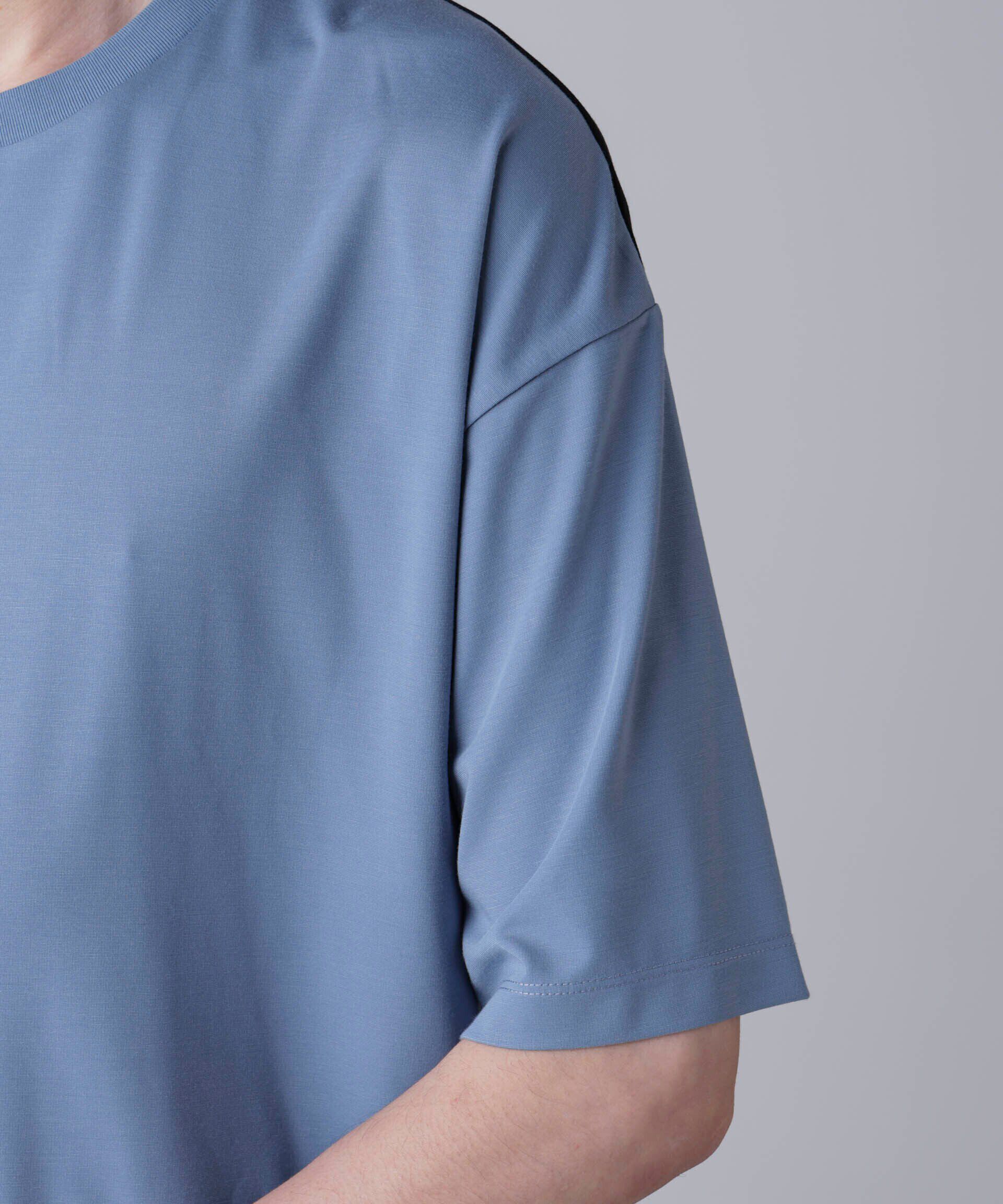 nano･universe「リラックス切り替えスムースＴシャツ 半袖」|Tシャツ・カットソー|