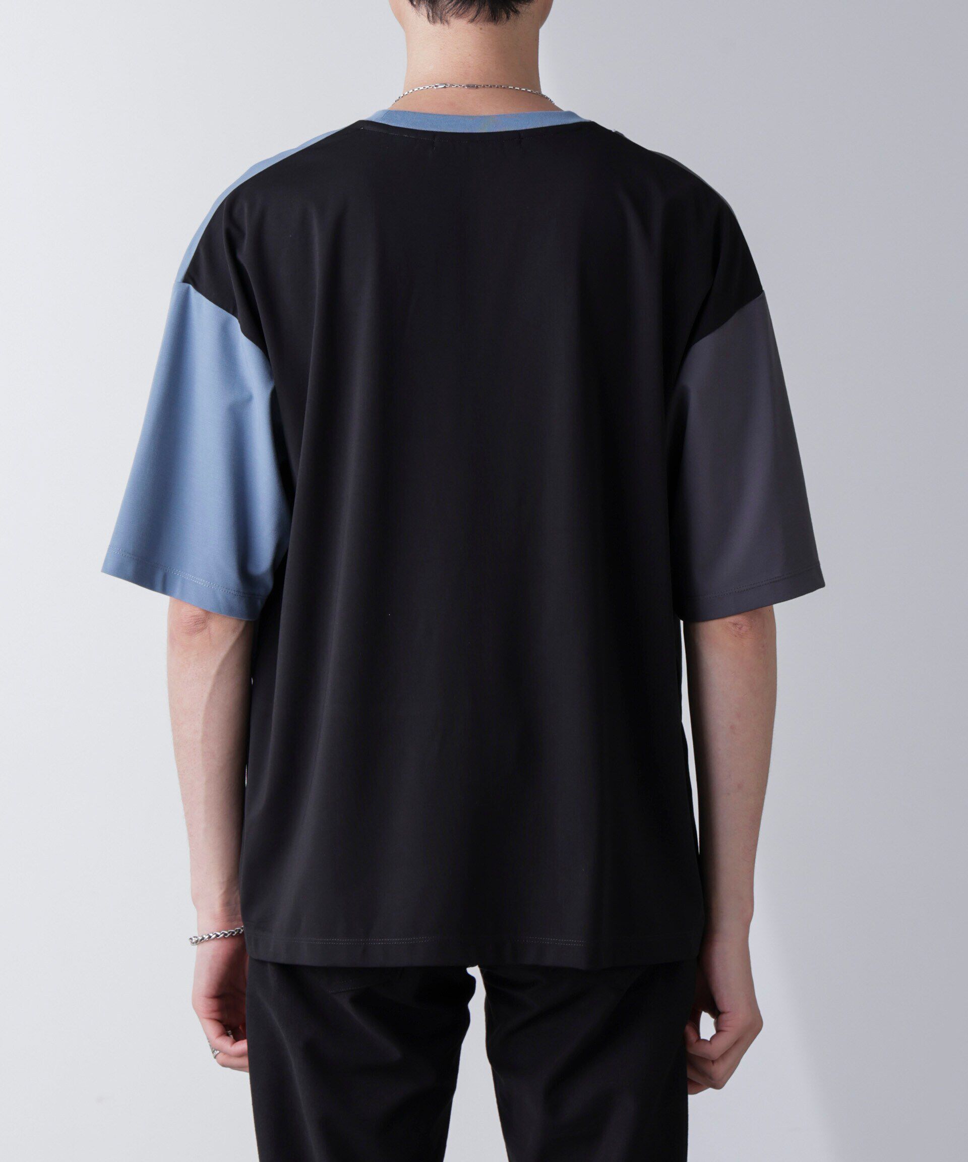 nano･universe「リラックス切り替えスムースＴシャツ 半袖」|Tシャツ・カットソー|