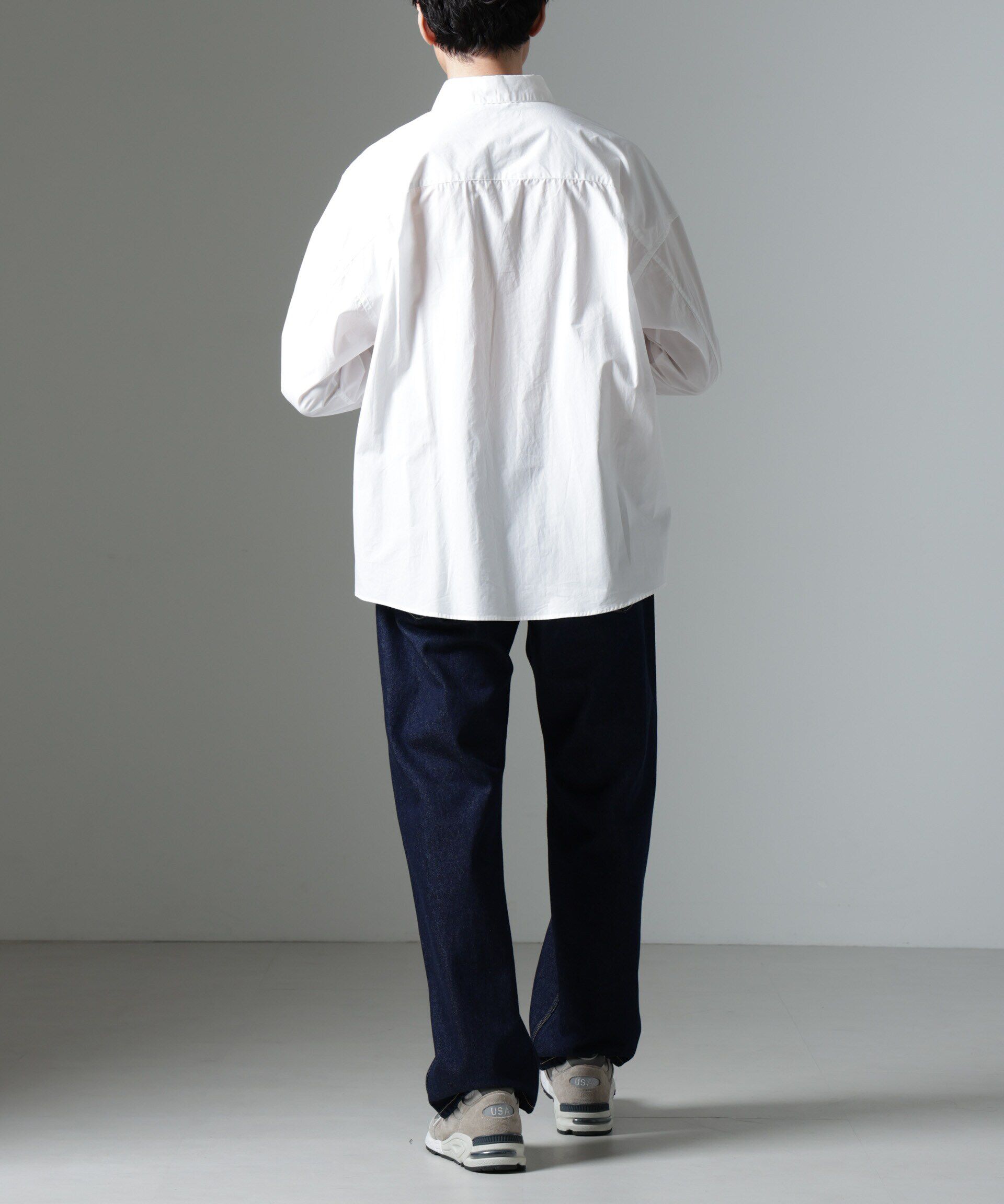 nano･universe「「大人のワイドシャツ」レギュラーカラー 長袖」|シャツ・ブラウス|