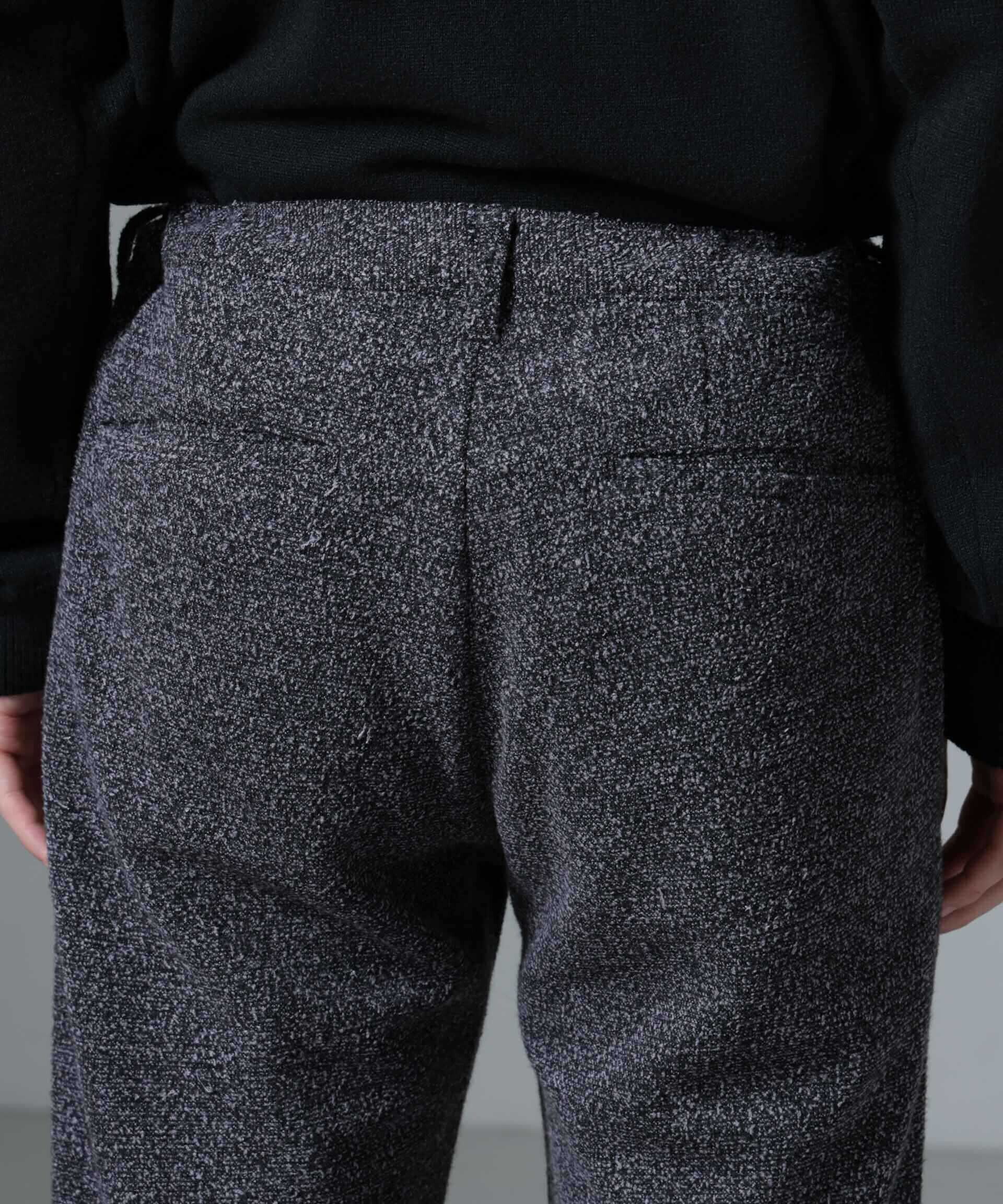 nano･universe「ストレッチメランジイージーパンツ(セットアップ可)」|チノ|