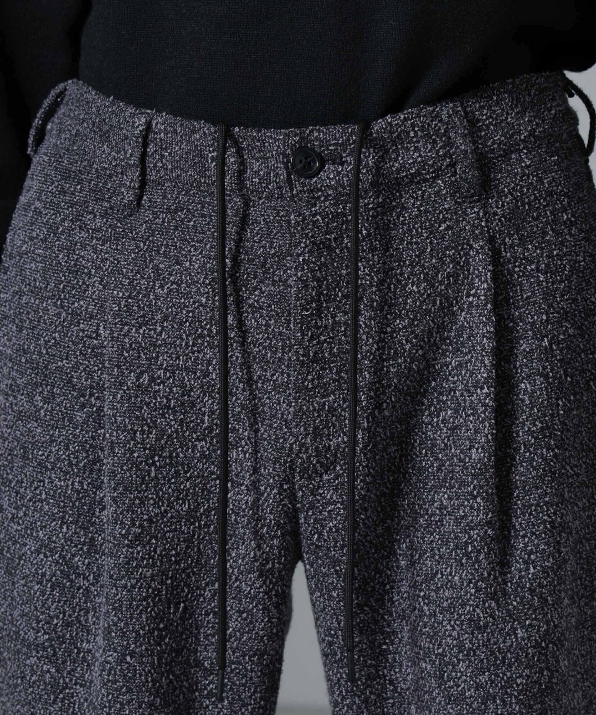 nano･universe「ストレッチメランジイージーパンツ(セットアップ可)」|チノ|