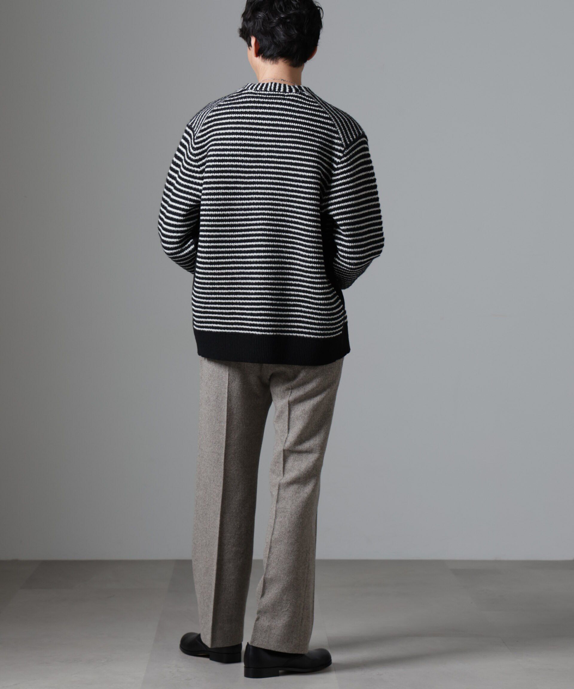 nano･universe「ツイードテーパードパンツ(セットアップ可)」|チノ|