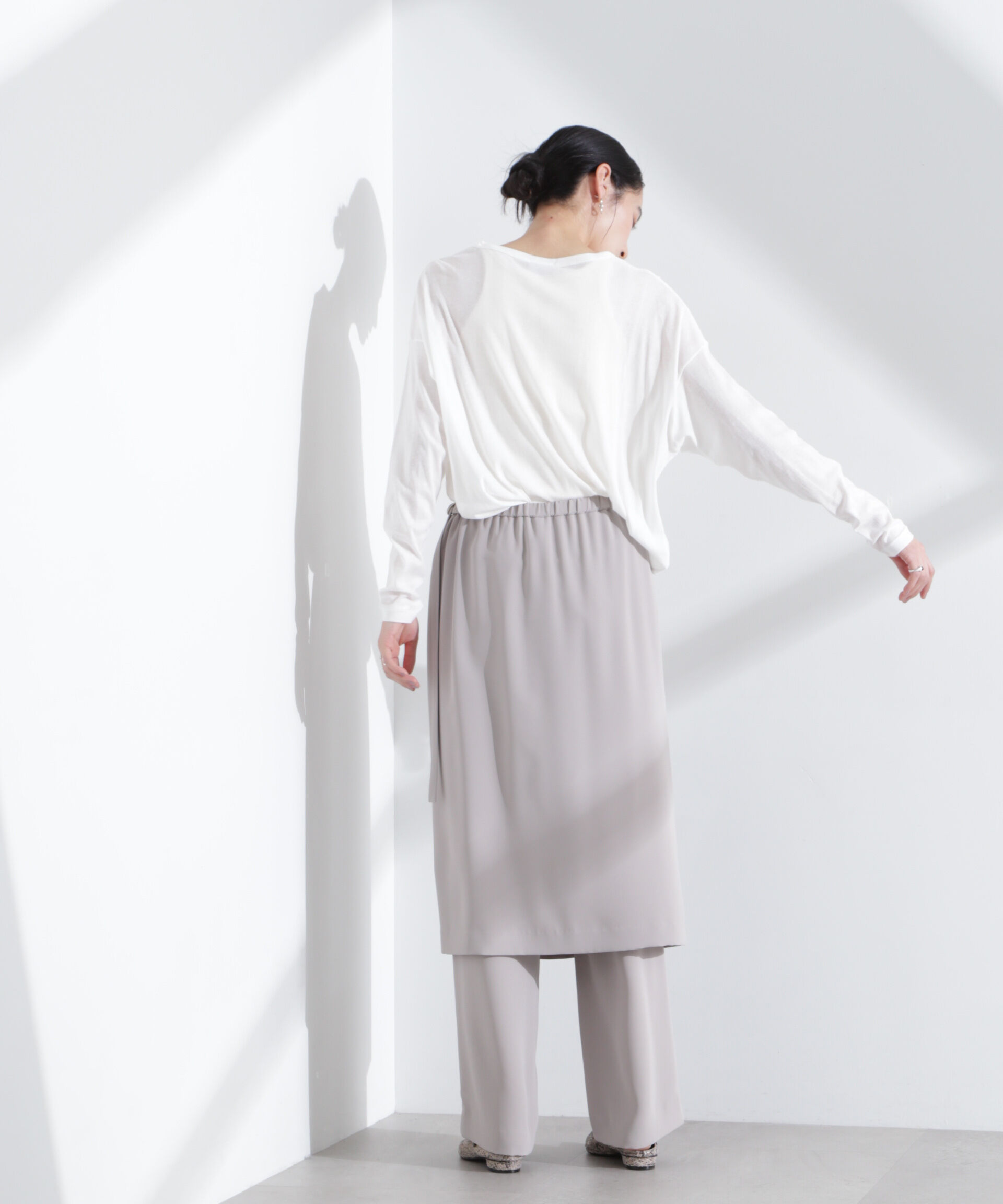 nano･universe「Robert P. Miller/Light Prib Crew L/S tee」|Tシャツ・カットソー|