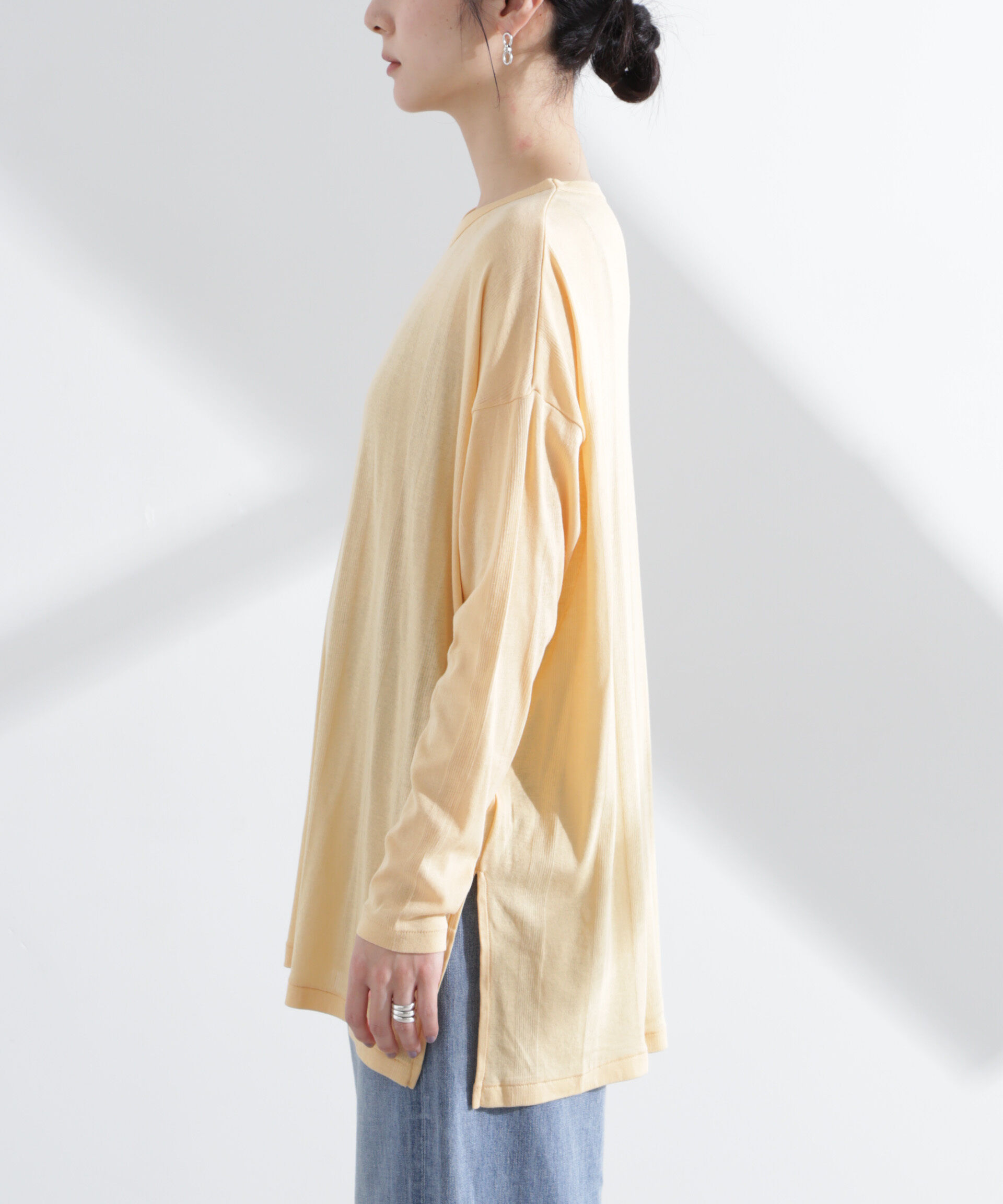 nano･universe「Robert P. Miller/Light Prib Crew L/S tee」|Tシャツ・カットソー|