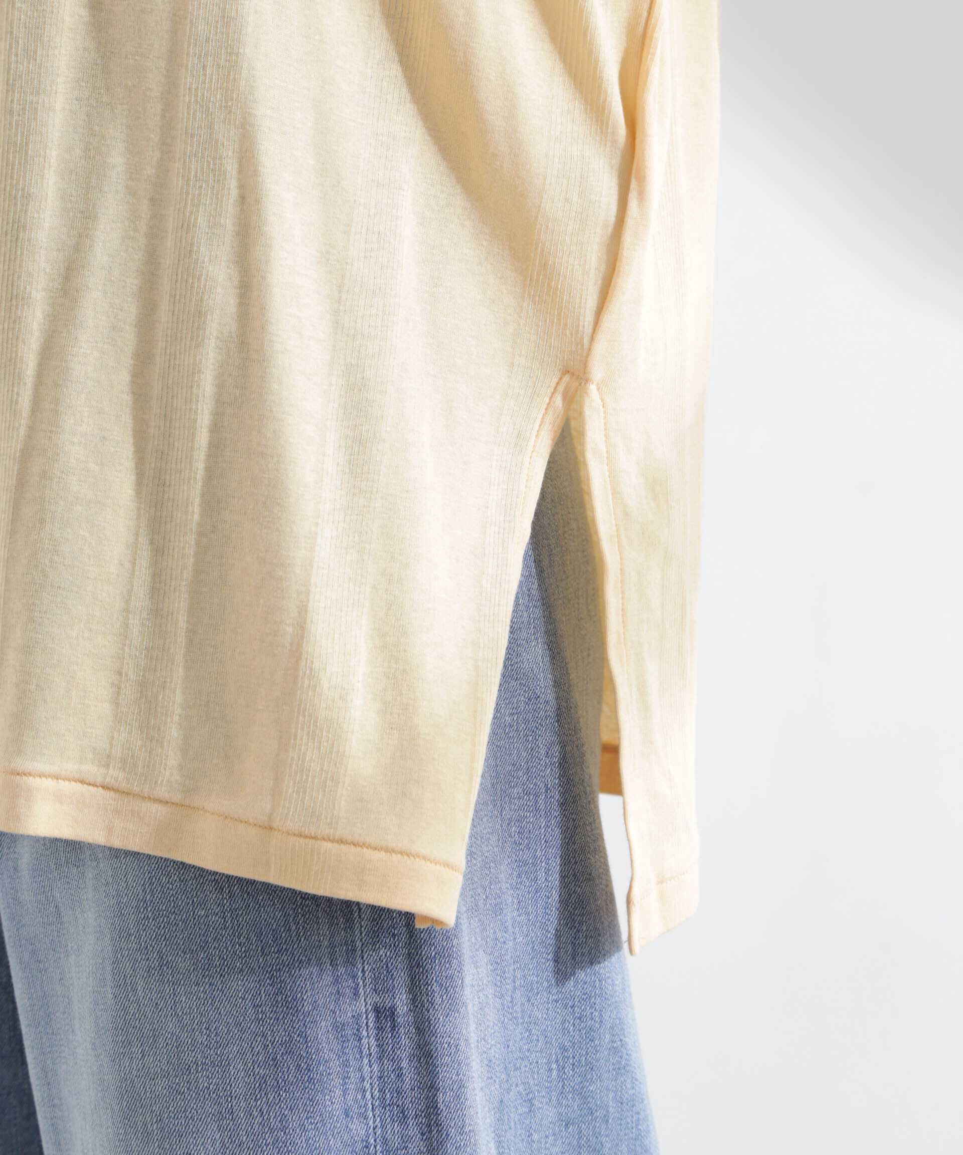 nano･universe「Robert P. Miller/Light Prib Crew L/S tee」|Tシャツ・カットソー|