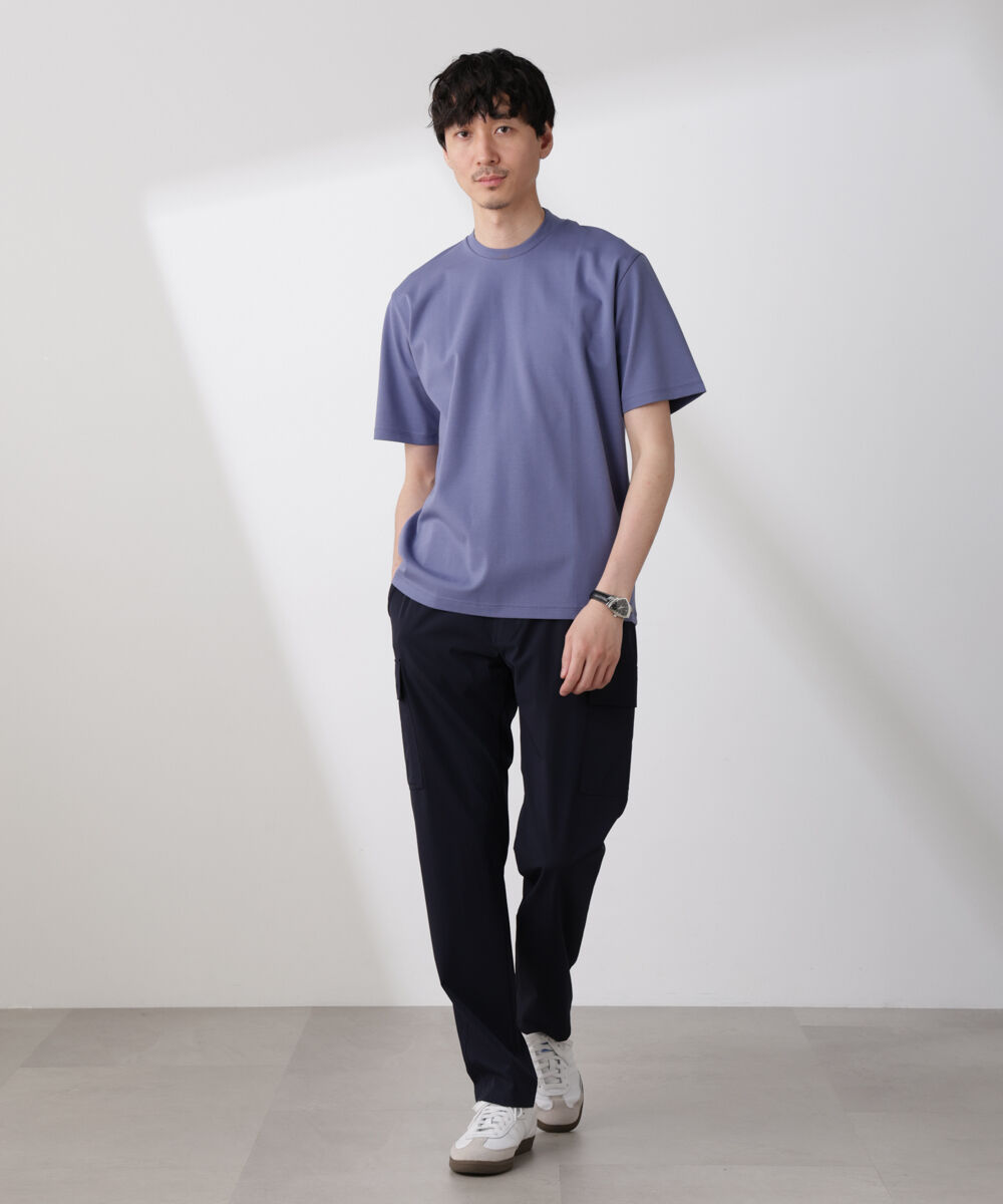 nano･universe「「N trousers」スリムストレッチ カーゴパンツ」|チノ|