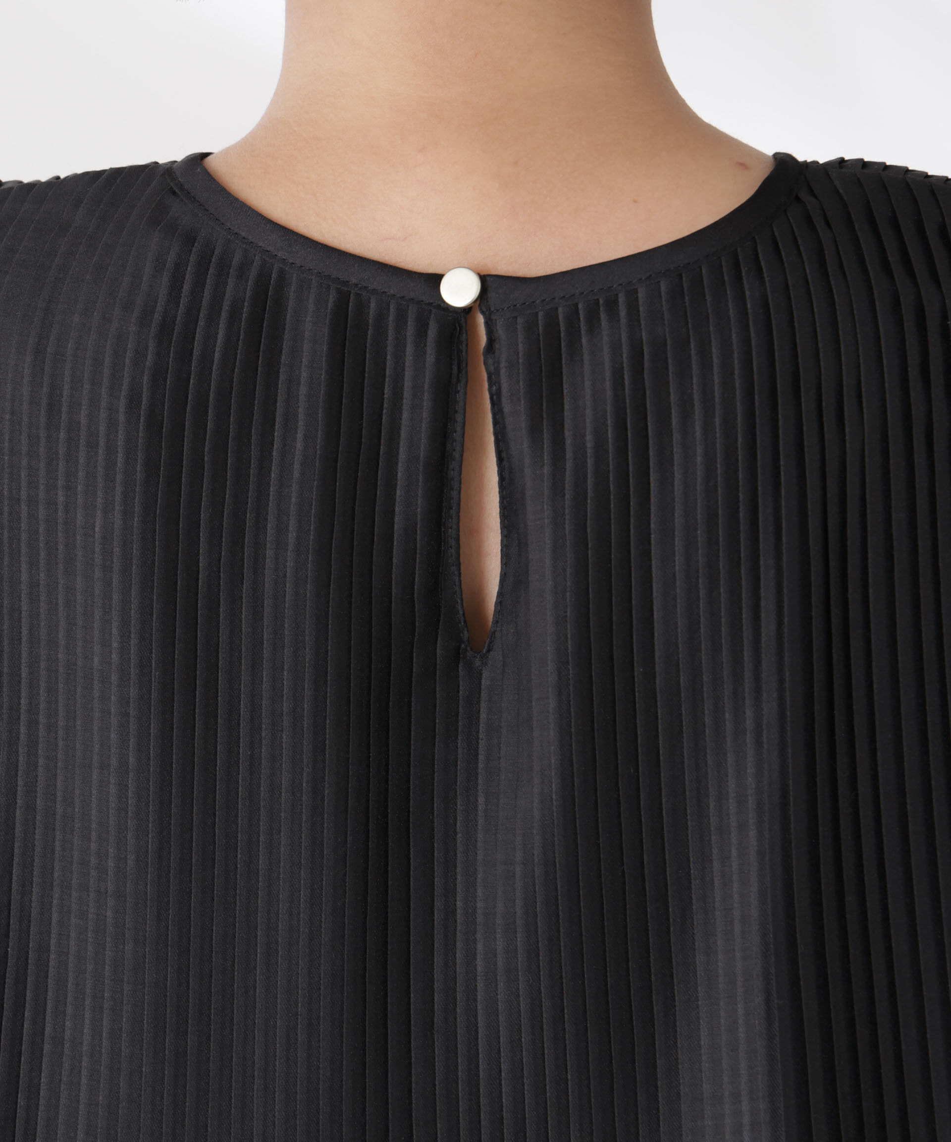 nano･universe「ノースリーブプリーツブラウス」|シャツ・ブラウス|