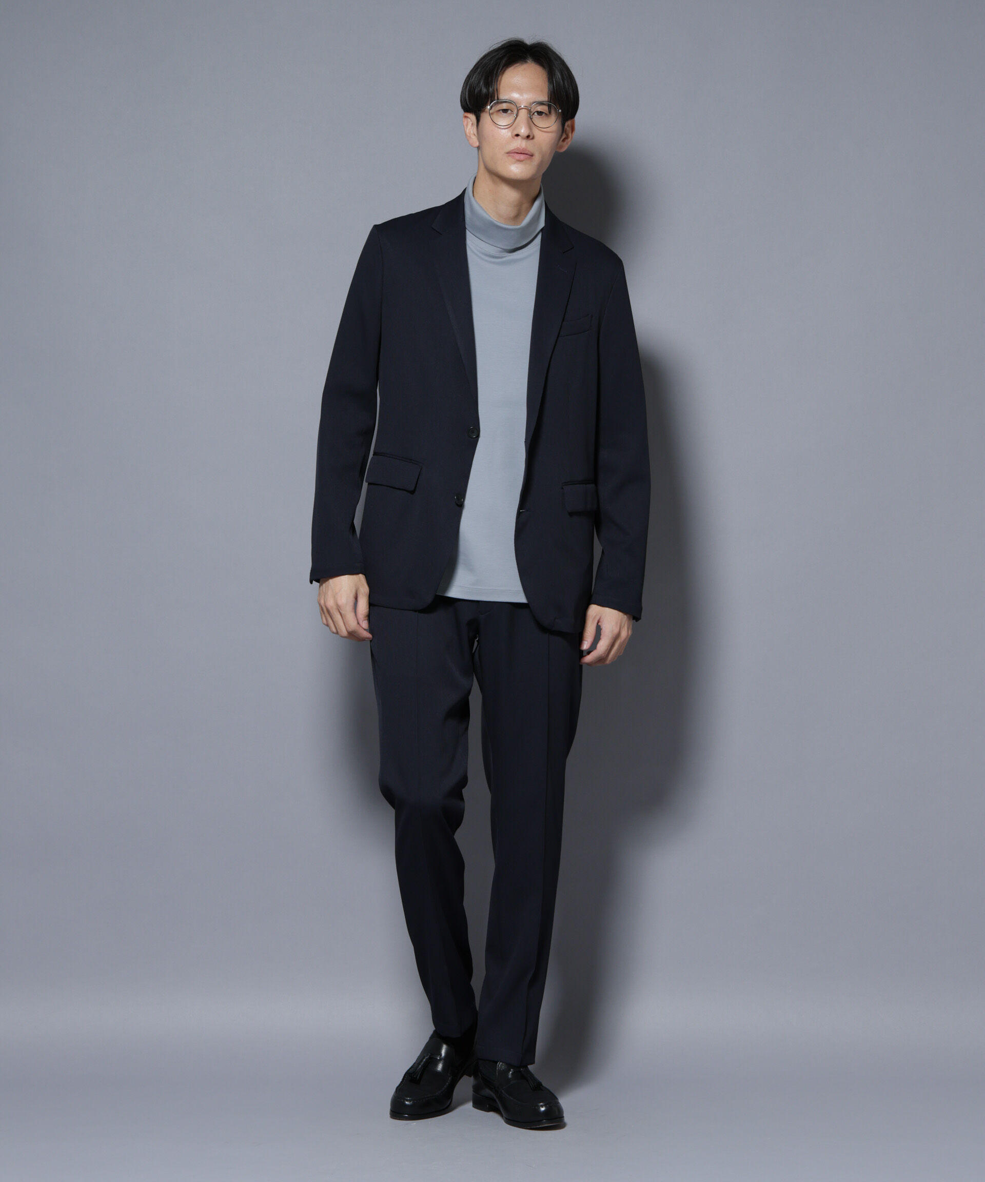 nano･universe「「N JACKET BASIC」シャドーストライプジャケット(セットアップ可)」|スーツ|