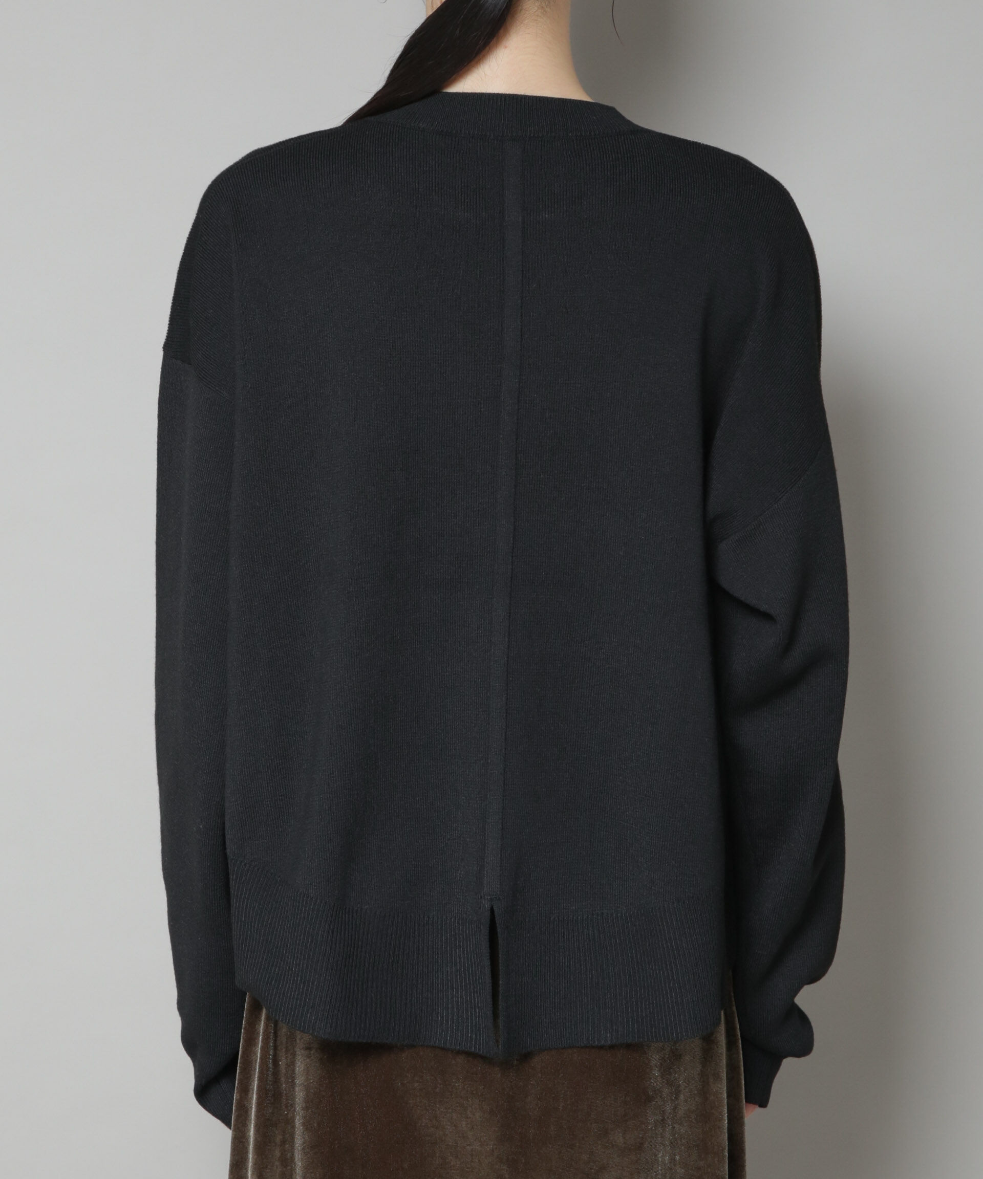 nano･universe「毛玉抑制ニットプルオーバー(セットアップ可)」|ニット・セーター|