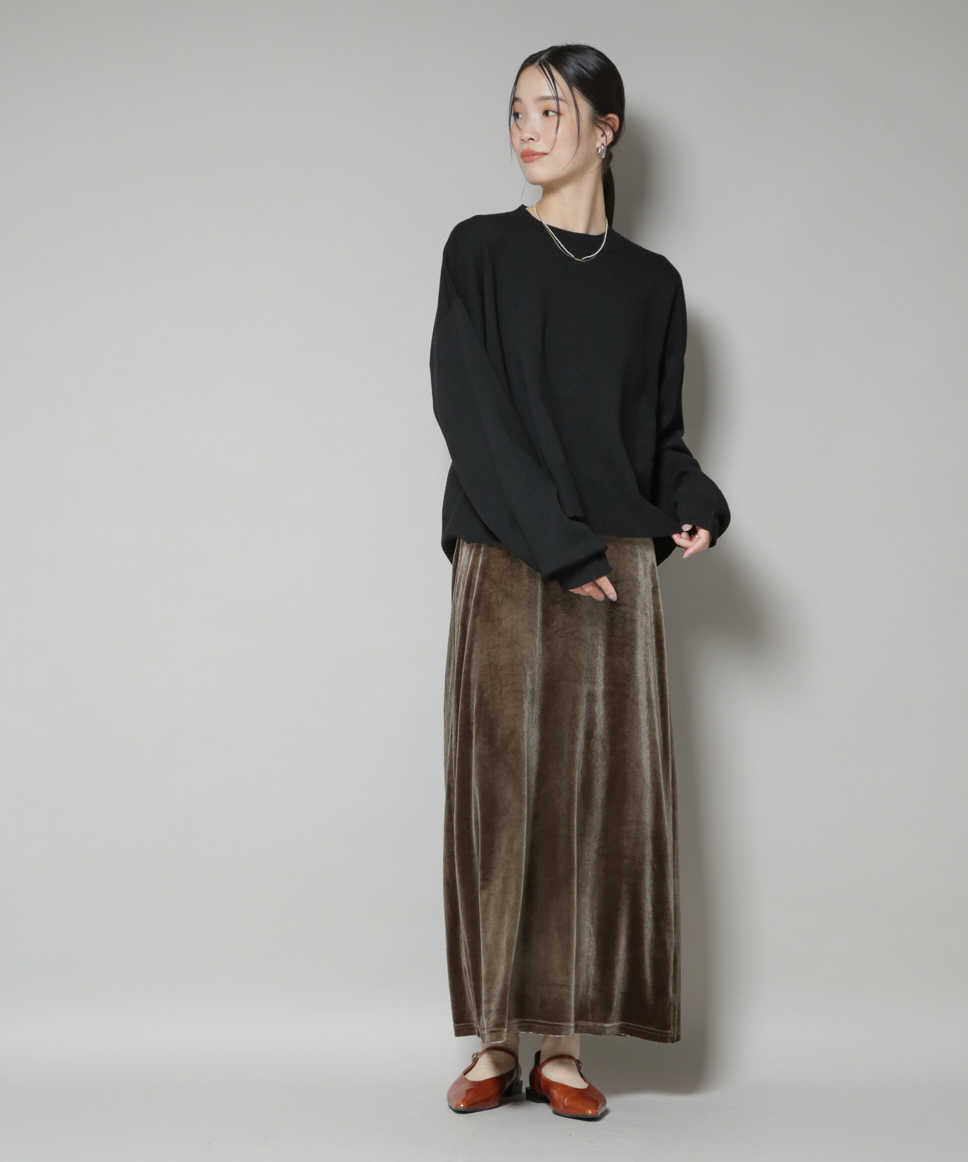 nano･universe「毛玉抑制ニットプルオーバー(セットアップ可)」|ニット・セーター|