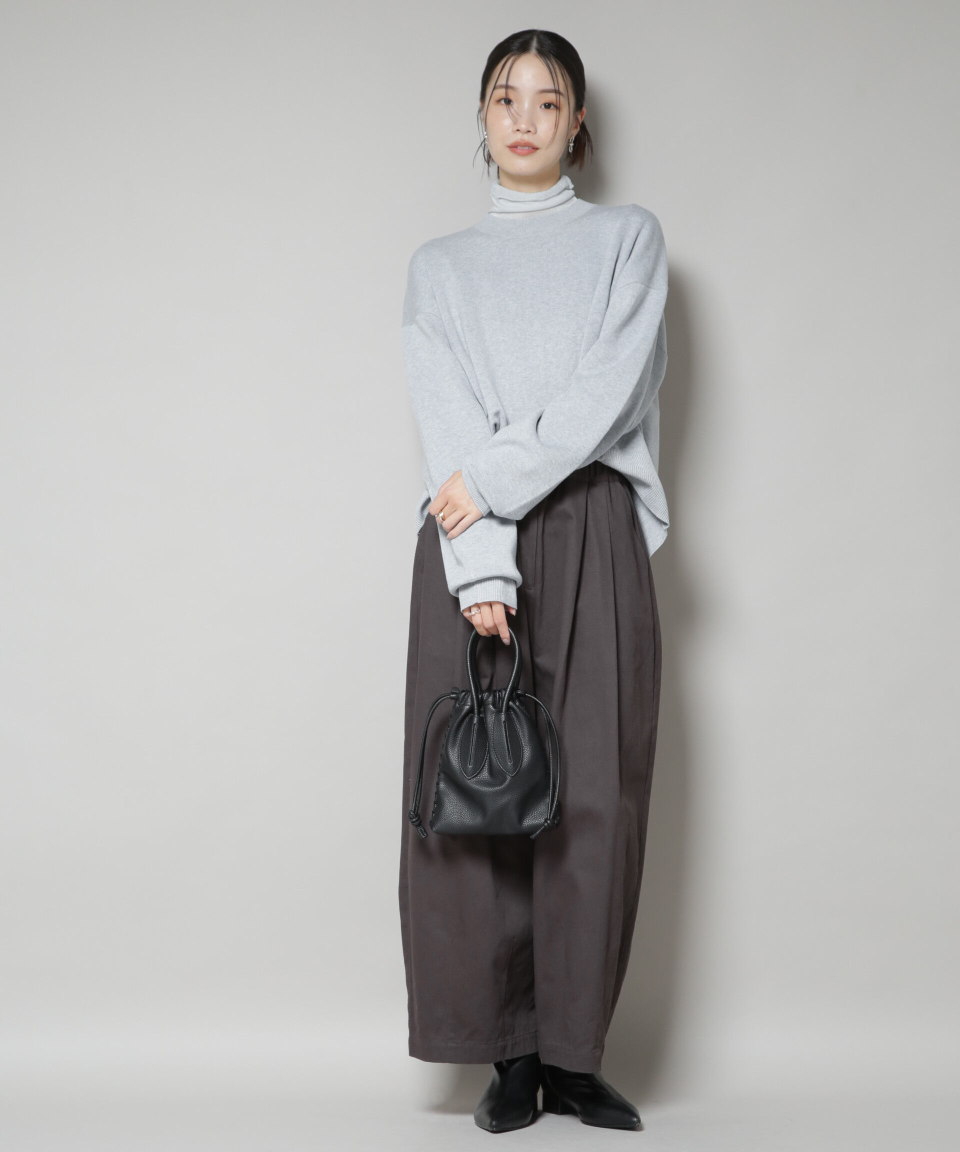 nano･universe「毛玉抑制ニットプルオーバー(セットアップ可)」|ニット・セーター|