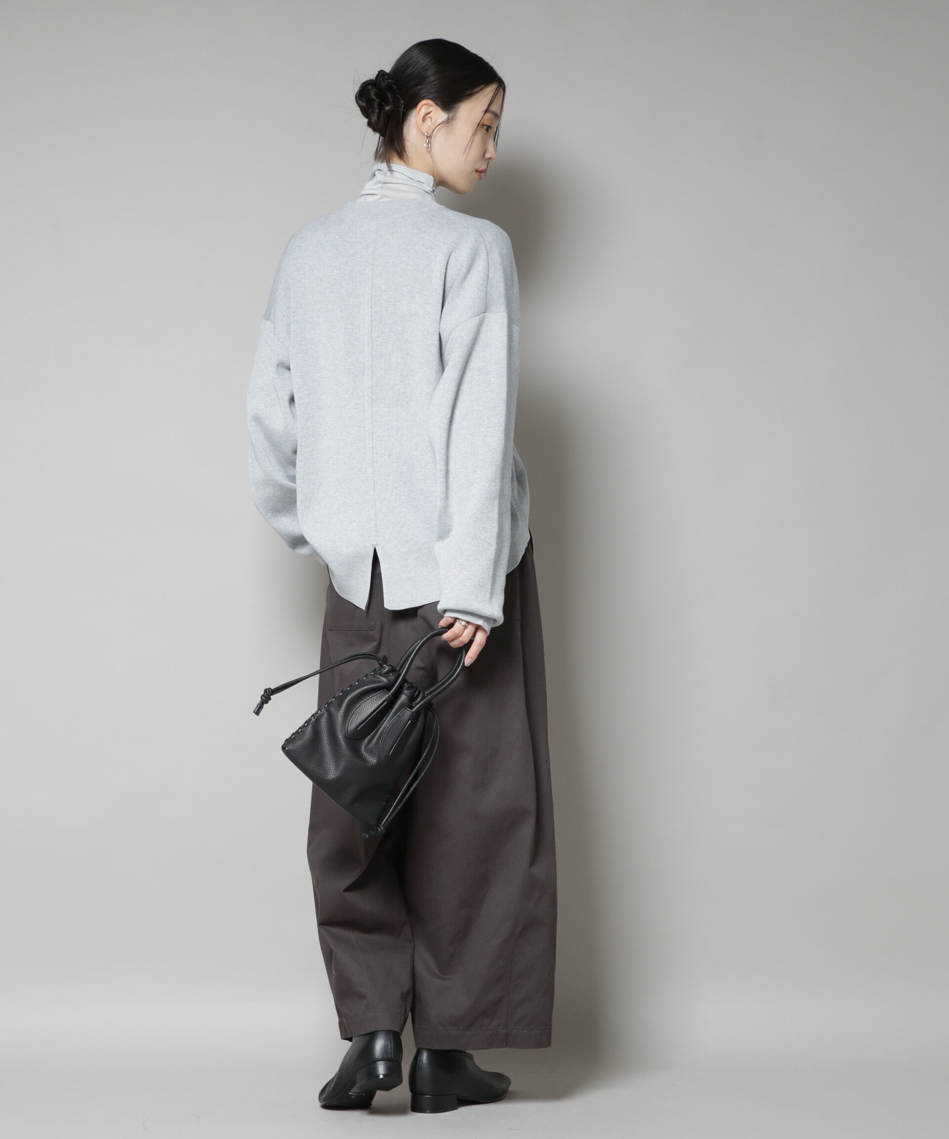 nano･universe「毛玉抑制ニットプルオーバー(セットアップ可)」|ニット・セーター|