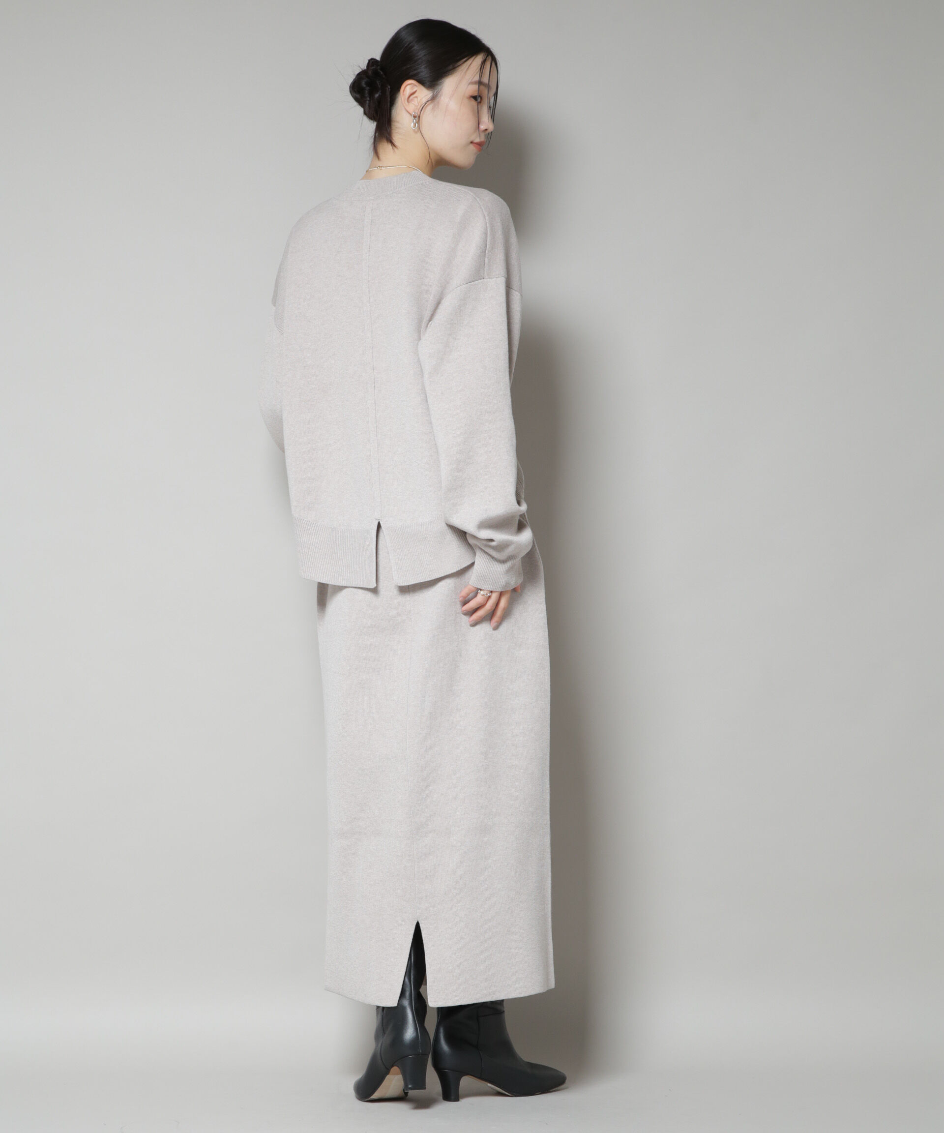 nano･universe「毛玉抑制ニットプルオーバー(セットアップ可)」|ニット・セーター|