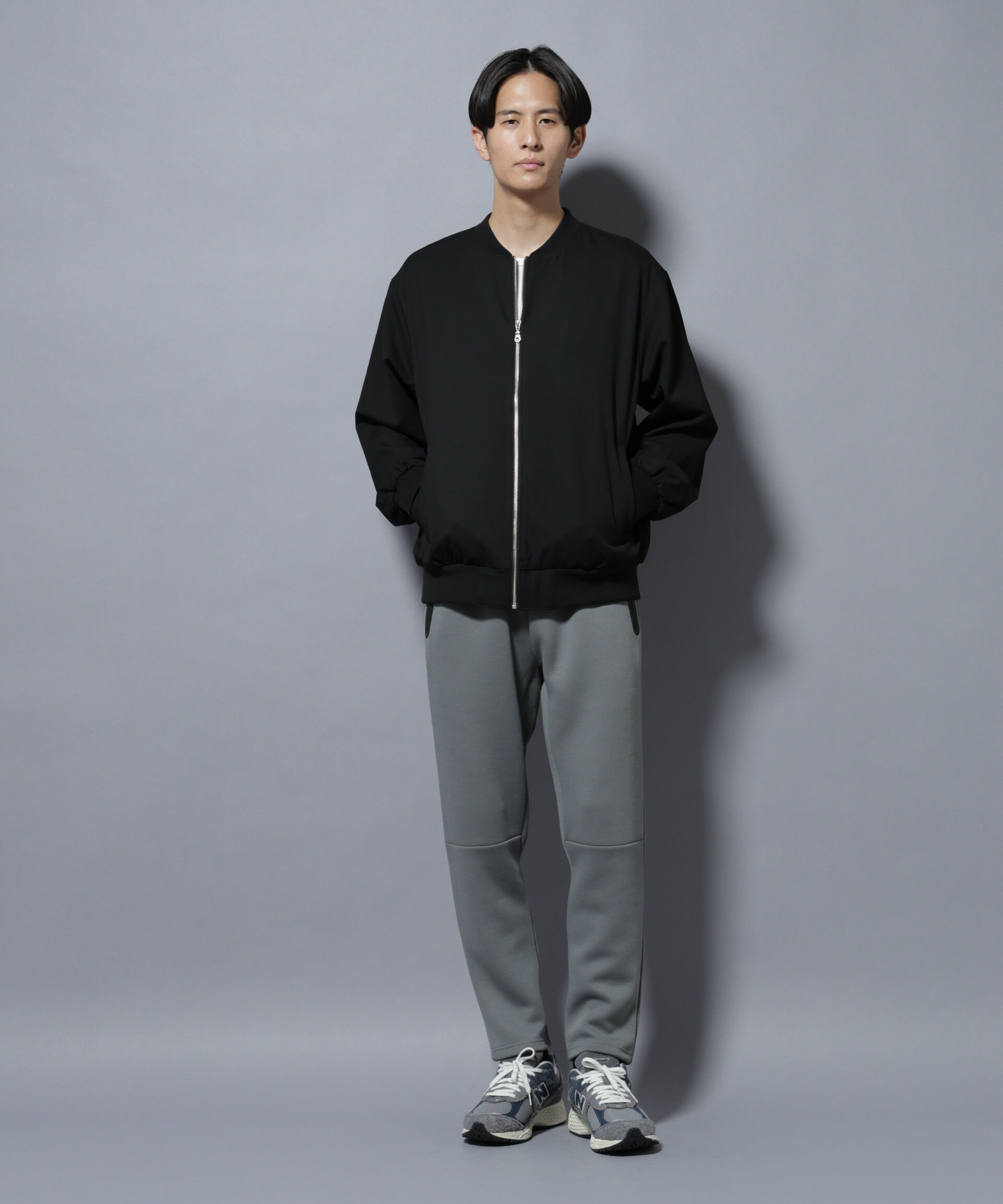 nano･universe「パネルダンボールジョガーパンツ（セットアップ可）」|チノ|