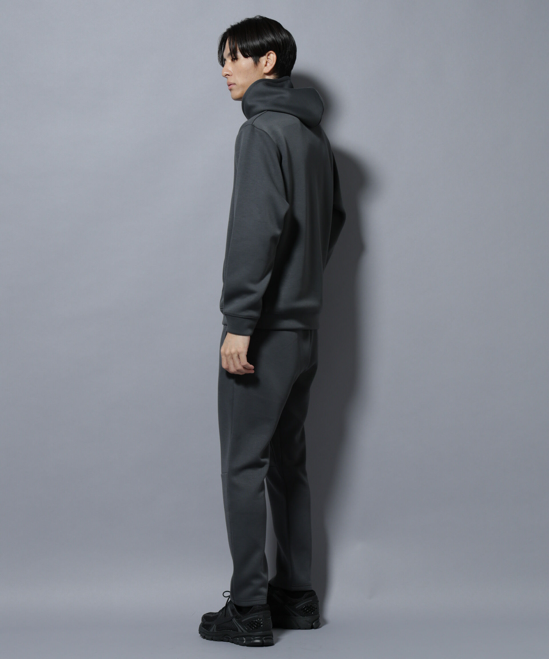 nano･universe「パネルダンボールジョガーパンツ（セットアップ可）」|チノ|