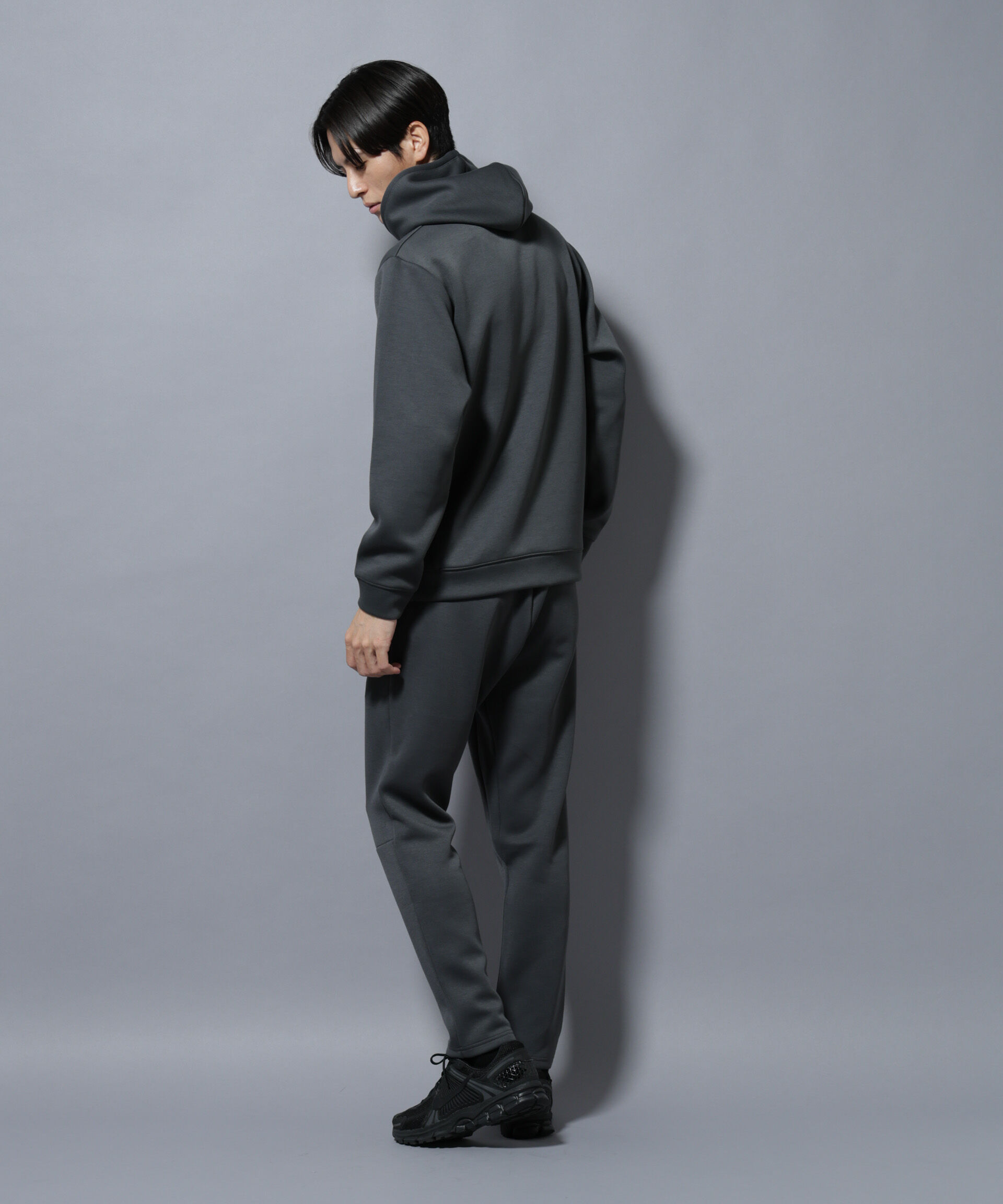 nano･universe「パネルダンボールジョガーパンツ（セットアップ可）」|チノ|