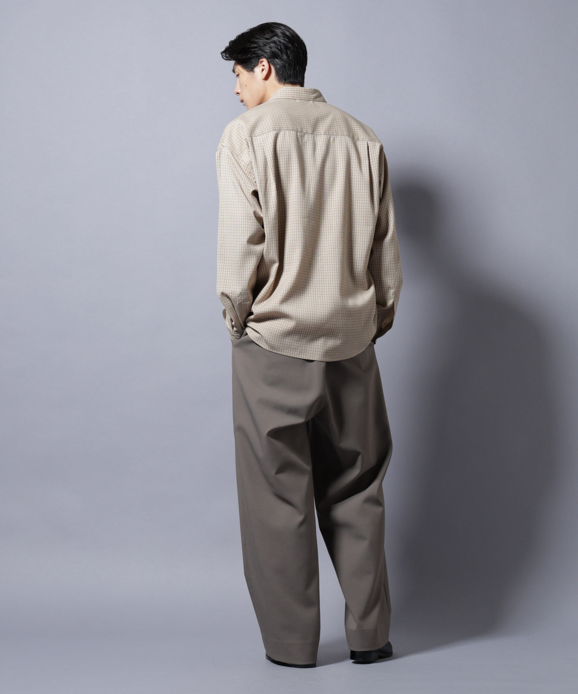 nano･universe「グランパチェックシャツ」|シャツ・ブラウス|