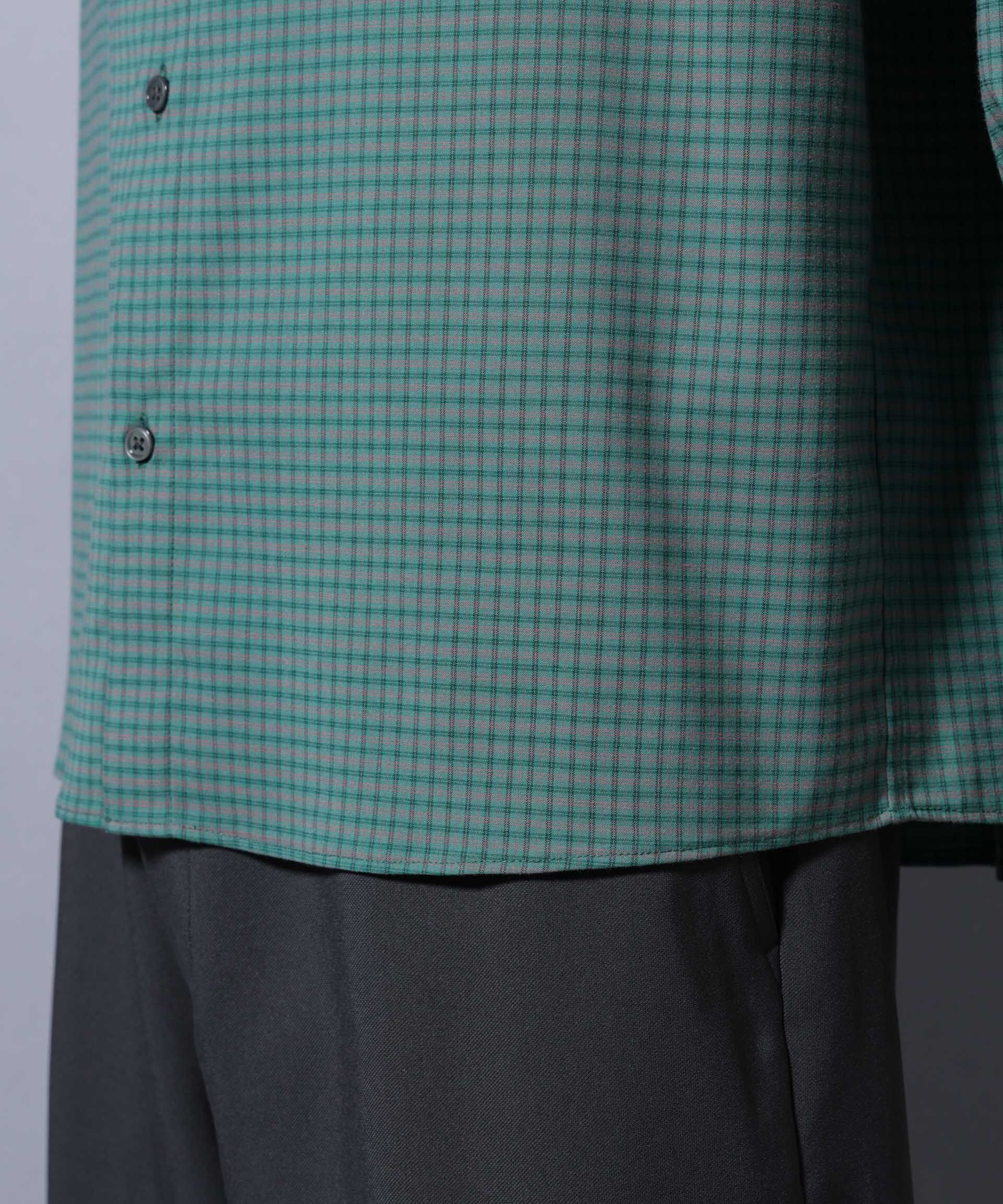 nano･universe「グランパチェックシャツ」|シャツ・ブラウス|