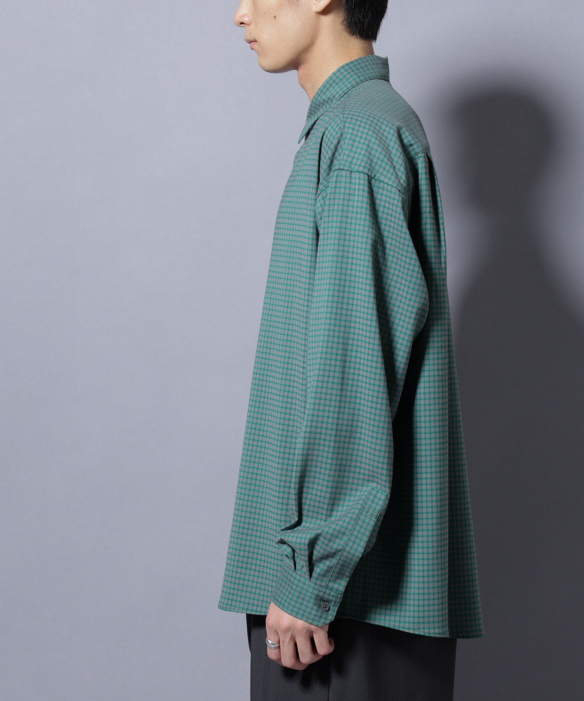 nano･universe「グランパチェックシャツ」|シャツ・ブラウス|