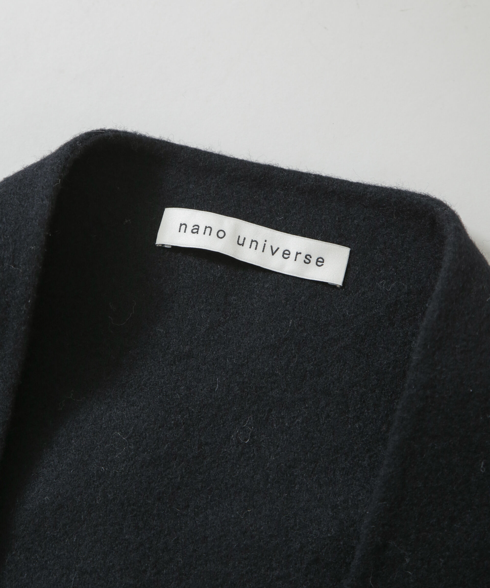 nano･universe「SUPER110blend リバー三角ストール」|マフラー|