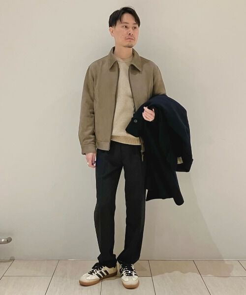 nano･universe「ウォッシャブル ダブルフェイスニット」|ニット・セーター|