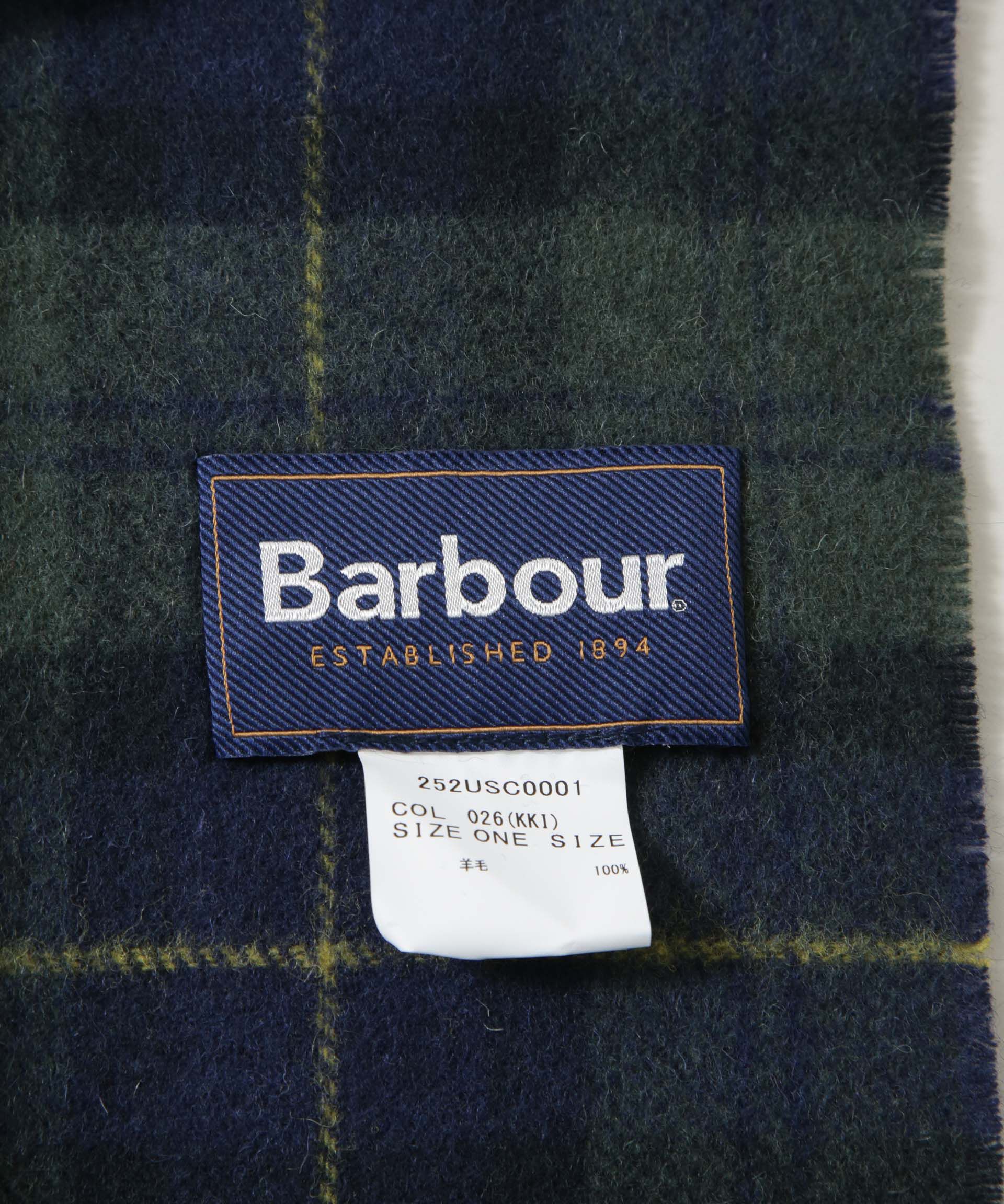 nano･universe「Barbour/BARBOUR TARTAN LAMBSWOOL SCARF」|マフラー|