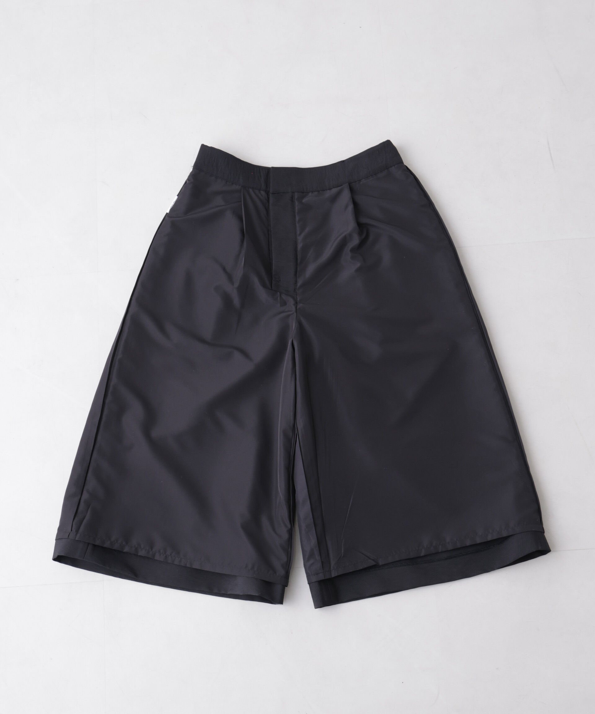 nano･universe「エアリーツイルボリュームキュロットパンツ」|チノ|