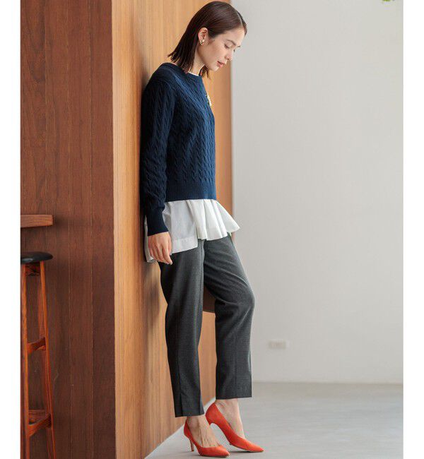 組曲「【WEB限定カラーあり】ウールライクストレッチ イージーパンツ」|その他|