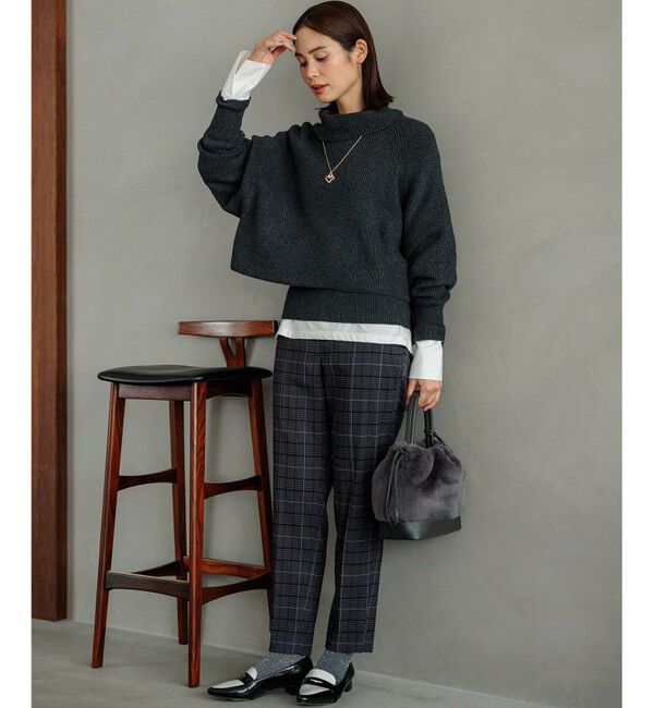 組曲「【WEB限定カラーあり】ウールライクストレッチ イージーパンツ」|その他|