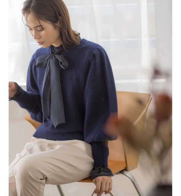 組曲「シャイニーオーガン ボウタイ付きブラウス」|シャツ・ブラウス|