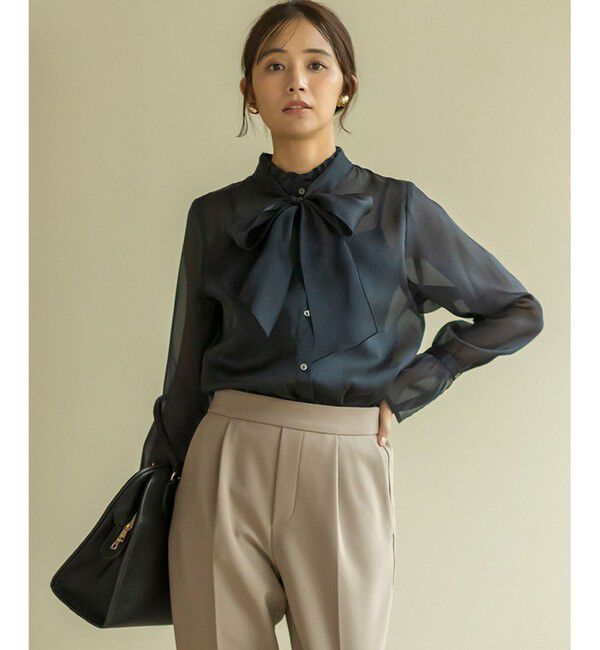 組曲「シャイニーオーガン ボウタイ付きブラウス」|シャツ・ブラウス|