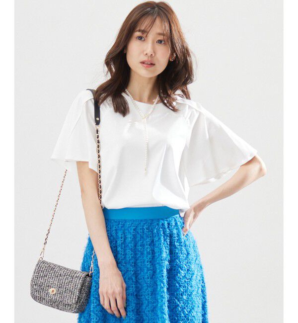 組曲「【WEB限定】スムースシルケット カットソー」|Tシャツ・カットソー|