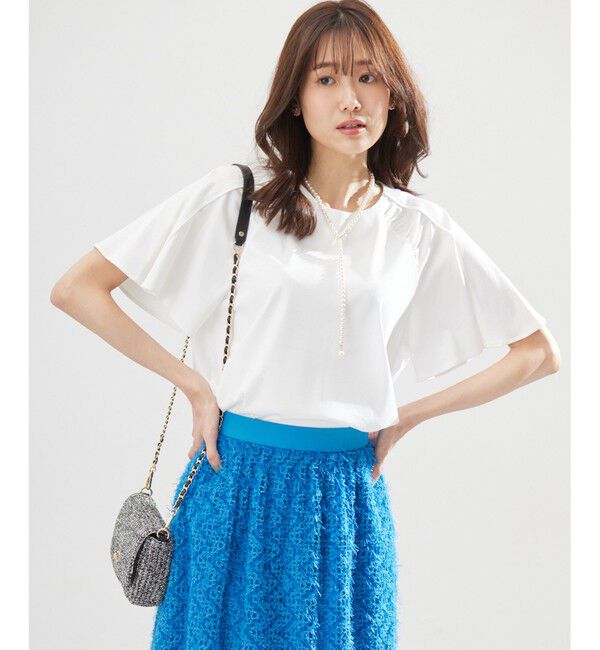 組曲「【WEB限定】スムースシルケット カットソー」|Tシャツ・カットソー|