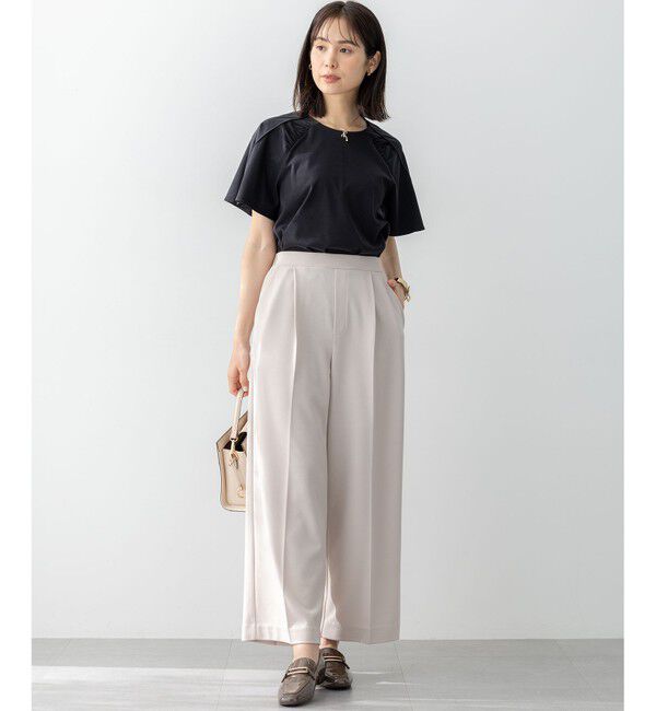 組曲「【WEB限定】スムースシルケット カットソー」|Tシャツ・カットソー|