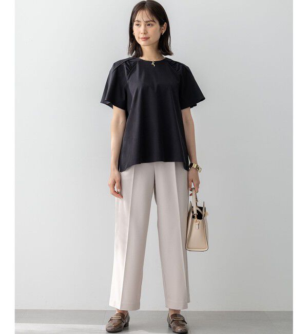 組曲「【WEB限定】スムースシルケット カットソー」|Tシャツ・カットソー|