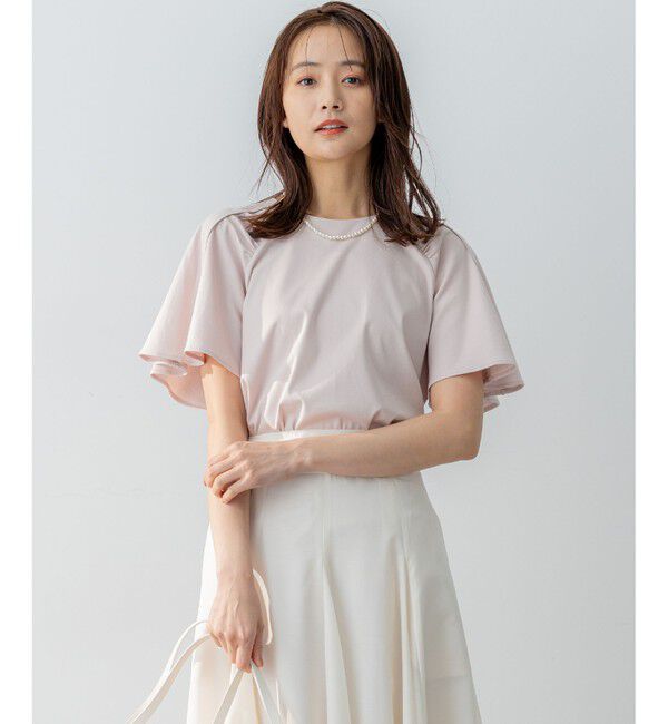 組曲「【WEB限定】スムースシルケット カットソー」|Tシャツ・カットソー|