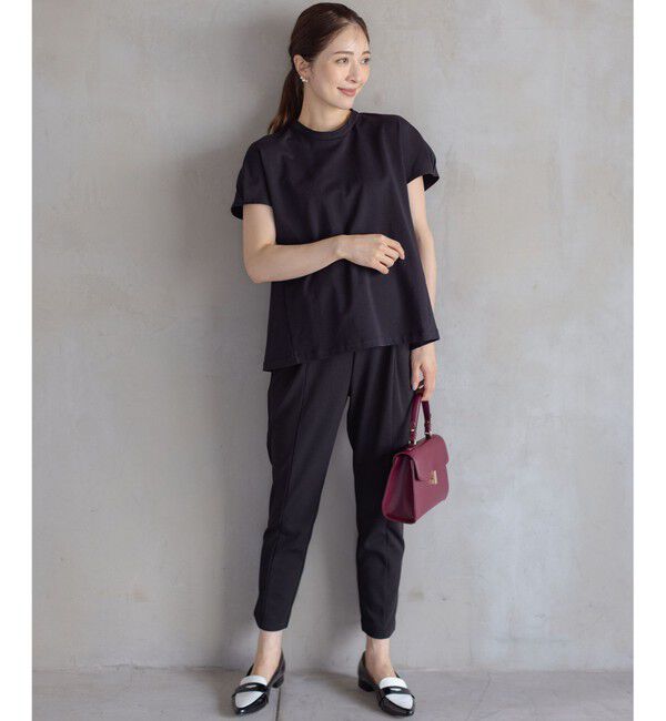 組曲「【2WAY】レース襟フレンチテリー カットソー」|Tシャツ・カットソー|