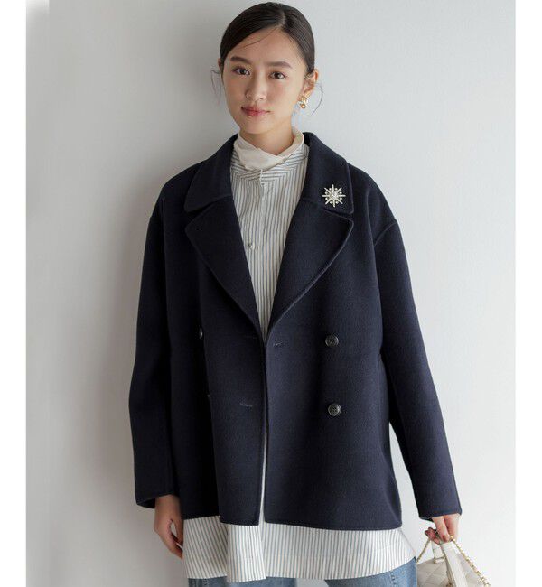 組曲「【前後着用可】コンパクトシャーティング チュニックブラウス」|シャツ・ブラウス|