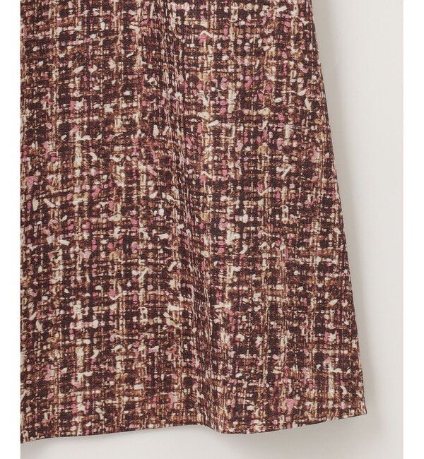 自由区「プリントジャガードストレッチ スカート」|スカート|