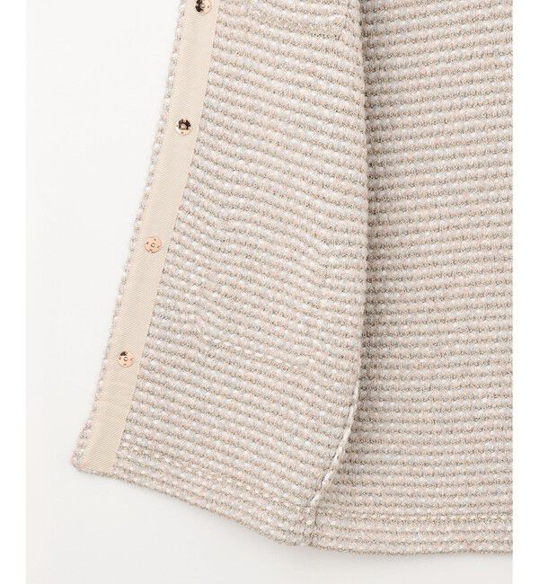 自由区「ツイード調ニット ジレ」|ベスト・ジレ|