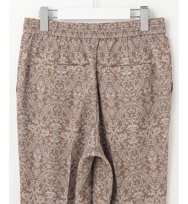 自由区「【洗える】ダマスクフローラルプリントテーパード パンツ」|その他|