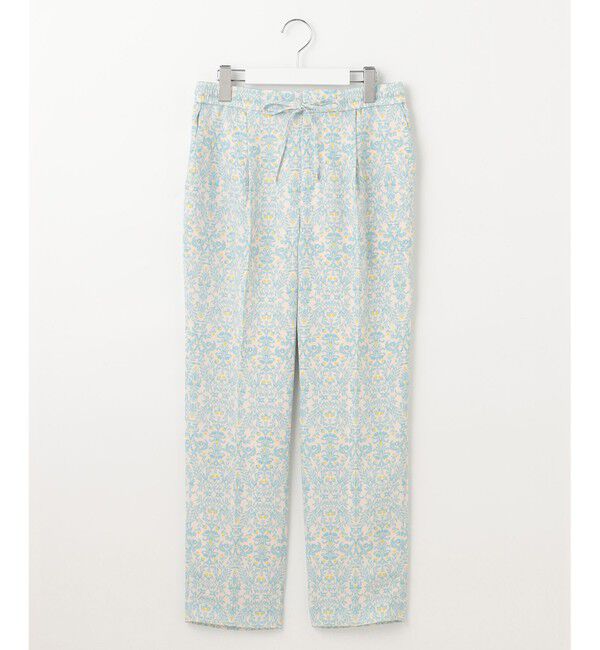 自由区「【洗える】ダマスクフローラルプリントテーパード パンツ」|その他|